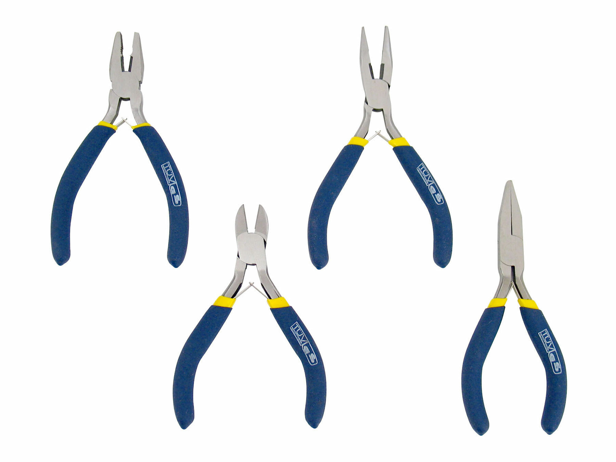 EXTOL CRAFT 7724 Kliešte mini, penová rukovať, TÜV/GS, 4-dielna sada