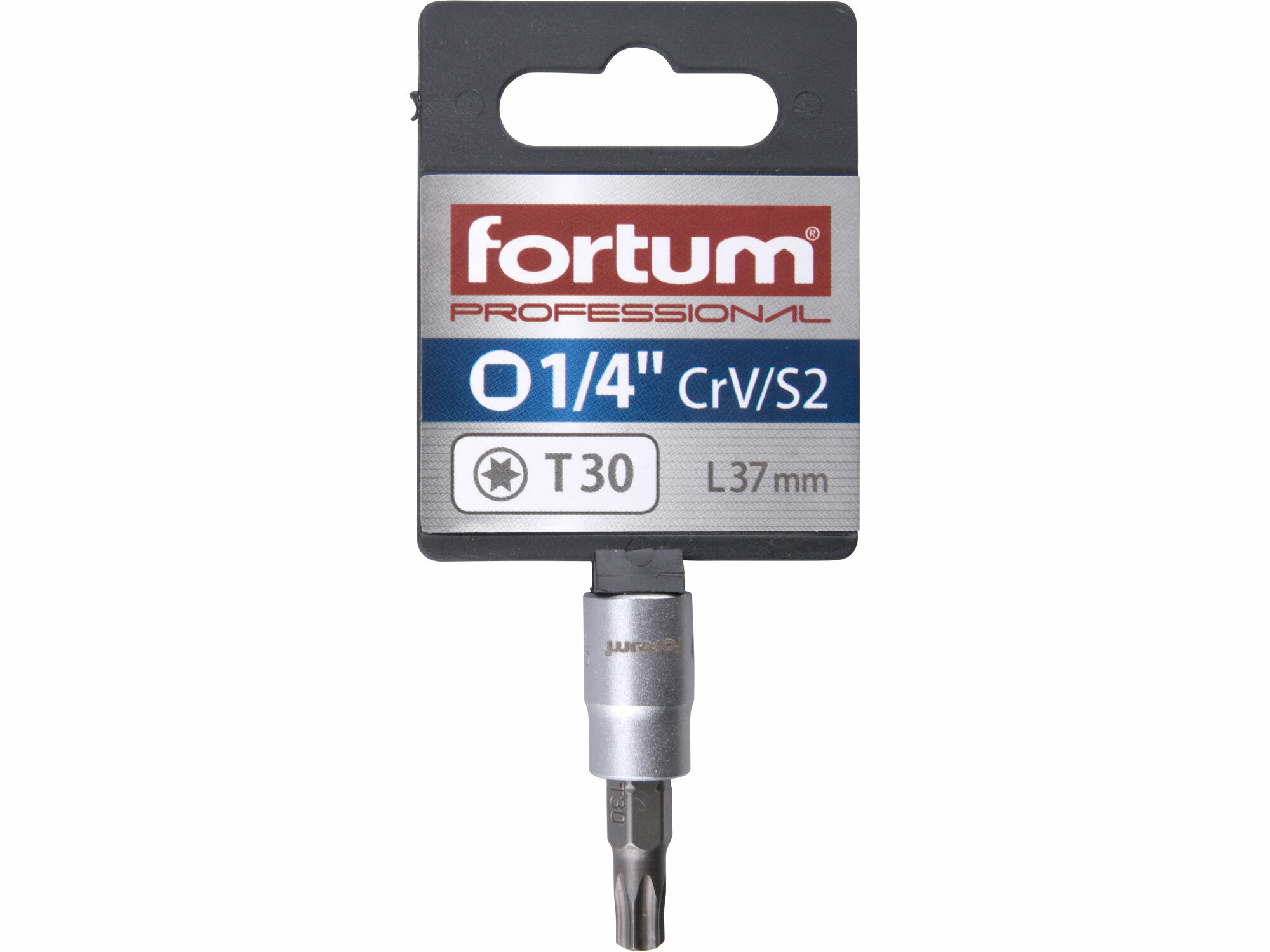 FORTUM 4701725 Hlavica zástrčná TORX, TX30, 1/4”