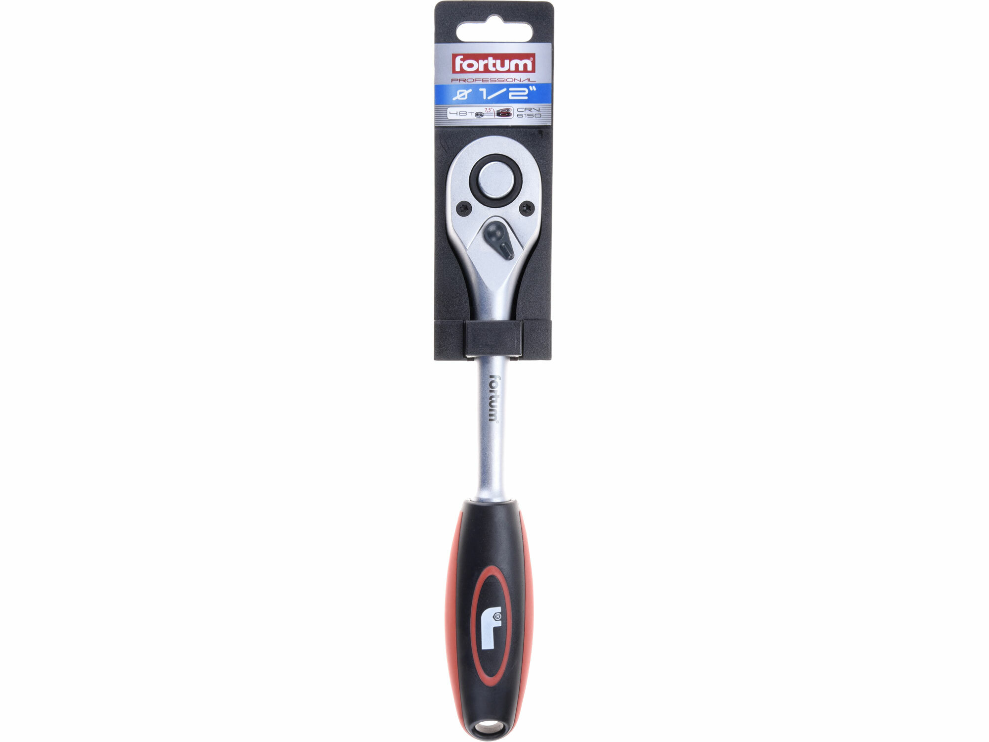 FORTUM 4700103 Račňa Industrial, 48 zubov, 1/2”