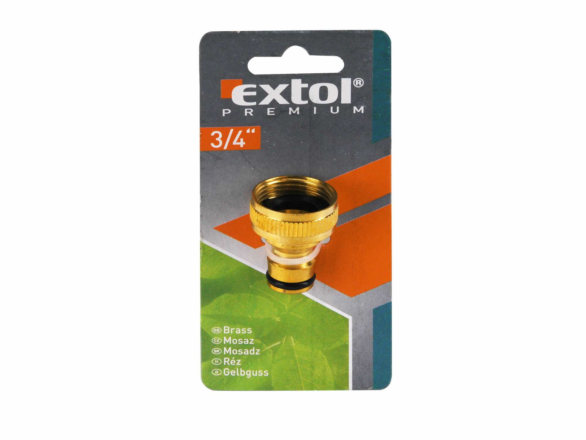 EXTOL PREMIUM 8876024 Rýchlospojka na záhradný ventil mosadzná, adaptér na 1'' ventil