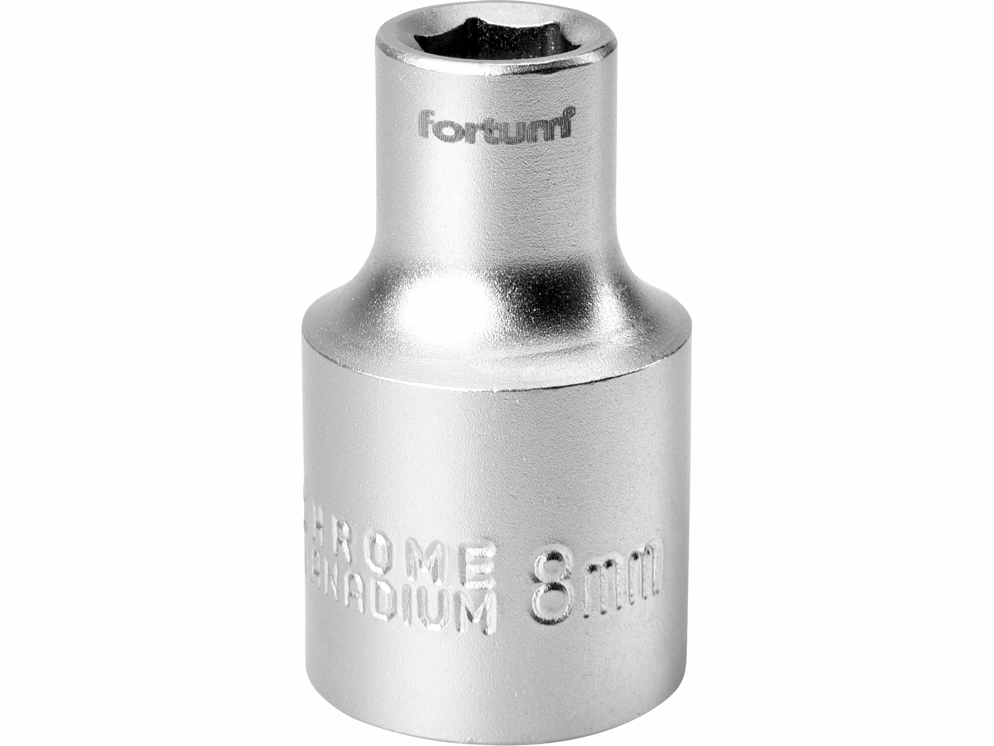 FORTUM 4700408 Kľúč nástrčný, 8mm, 1/2”