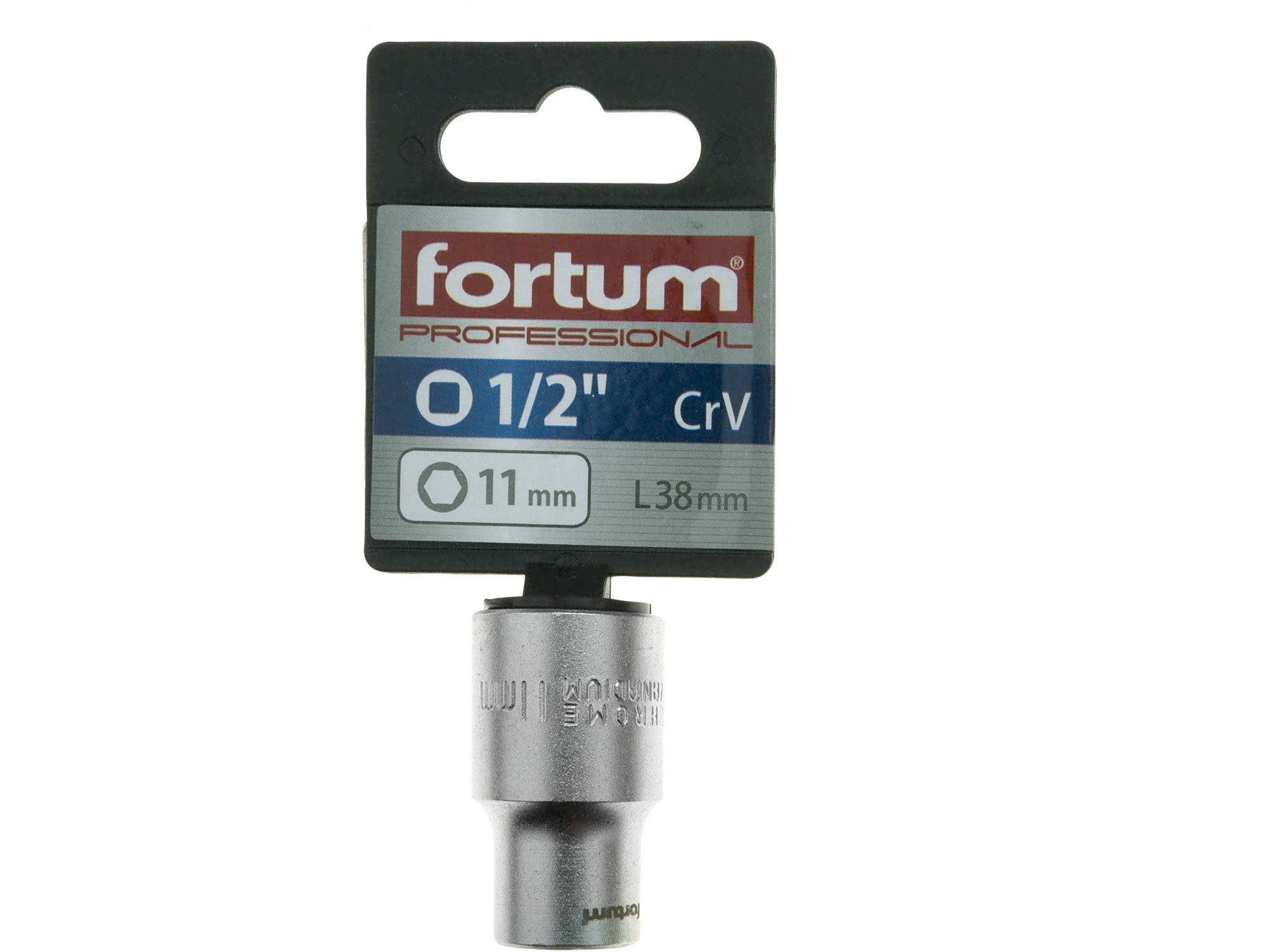 FORTUM 4700411 Kľúč nástrčný, 11mm, 1/2”