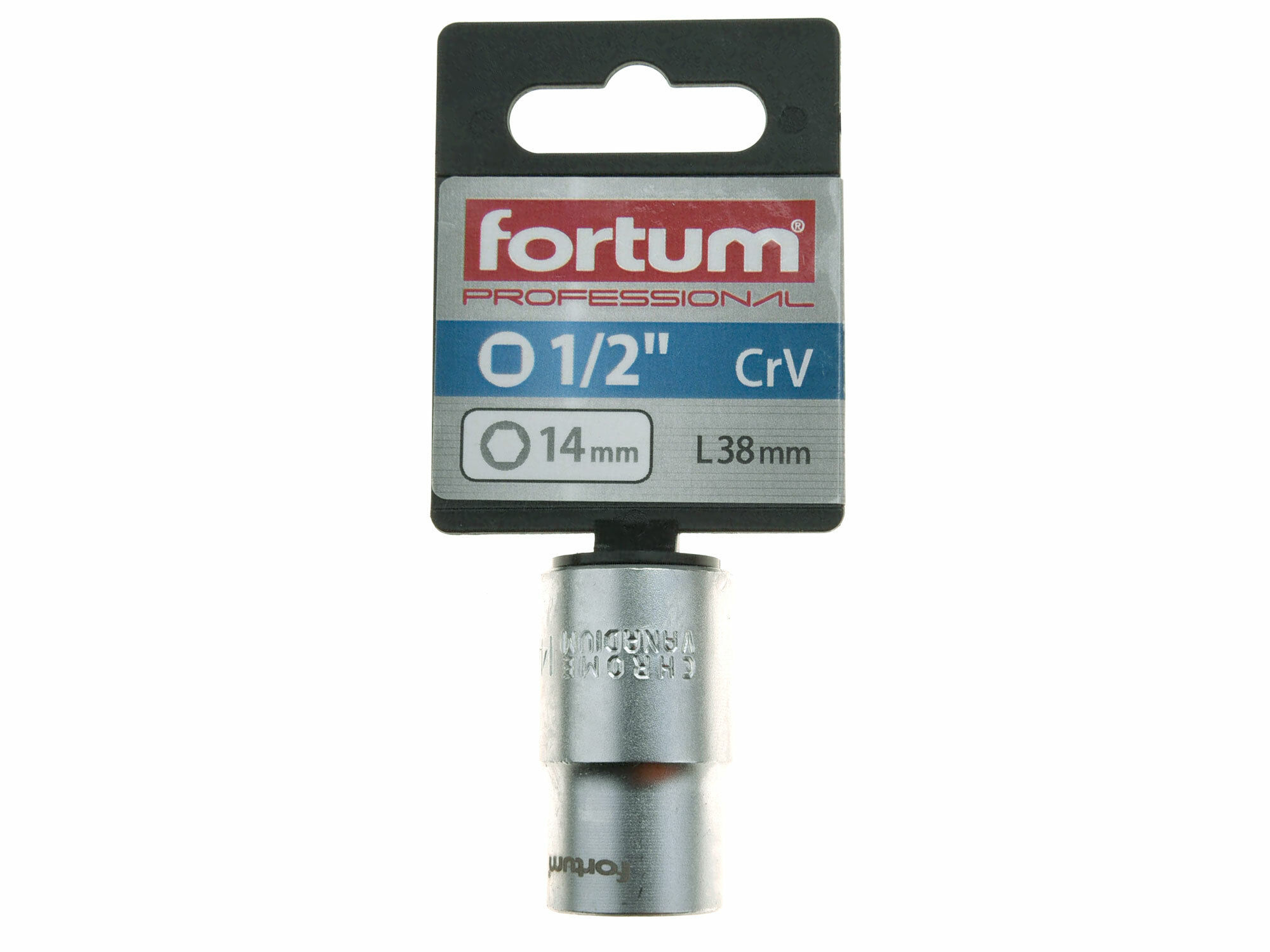 FORTUM 4700414 Kľúč nástrčný, 14mm, 1/2”