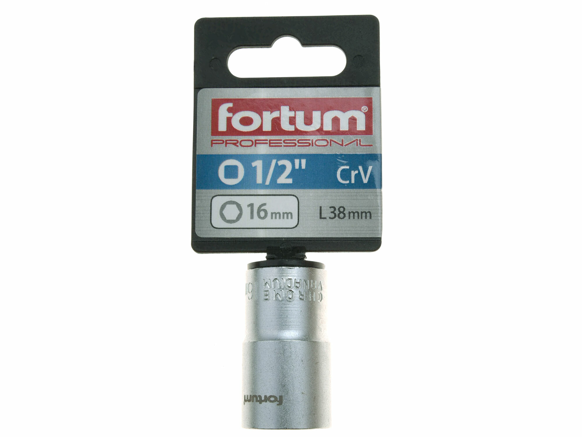 FORTUM 4700416 Kľúč nástrčný, 16mm, 1/2”