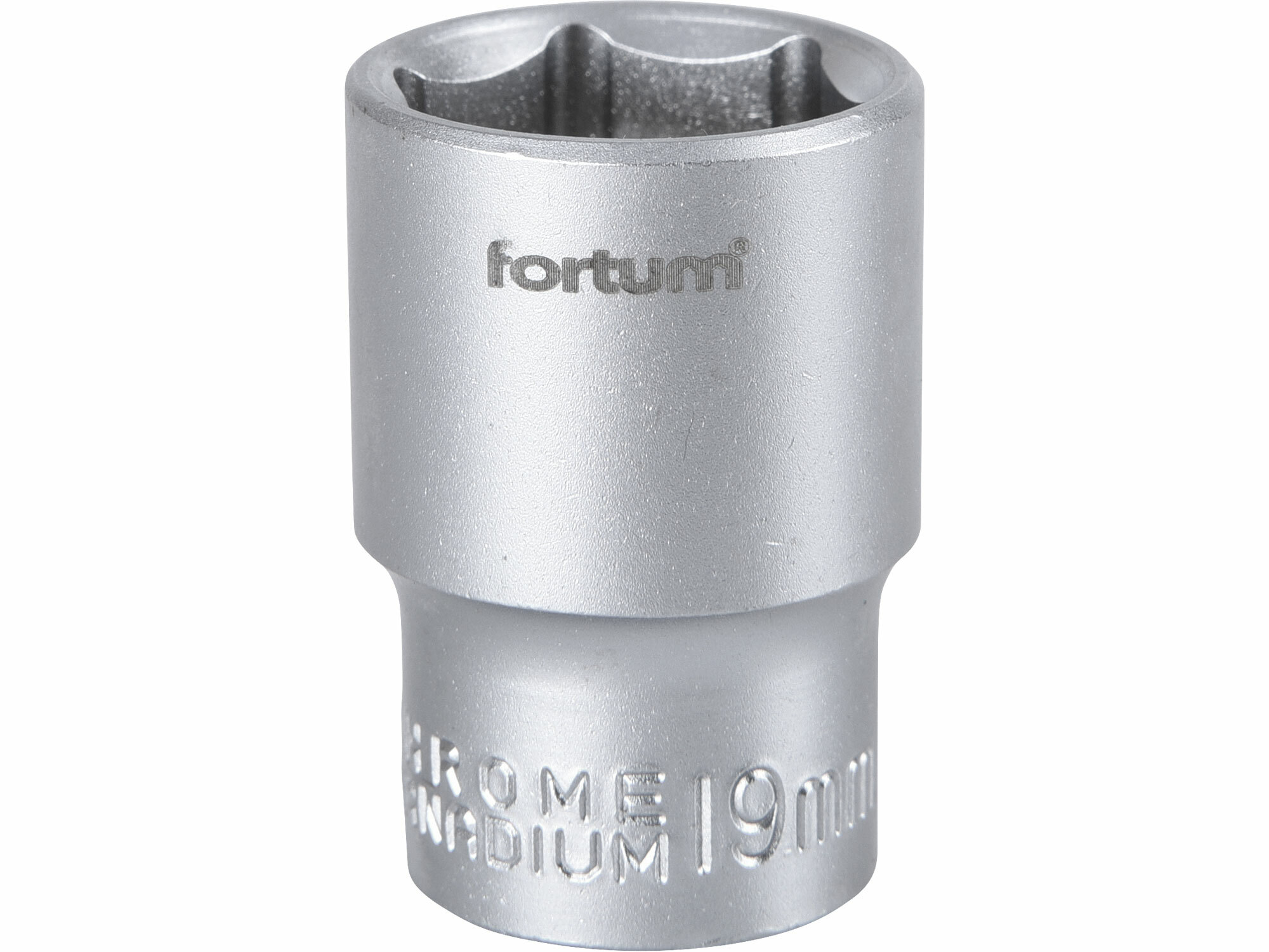 FORTUM 4700419 Kľúč nástrčný, 19mm, 1/2”