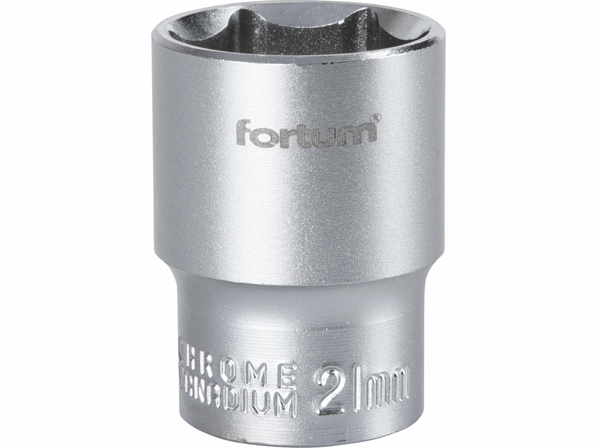FORTUM 4700421 Kľúč nástrčný, 21mm, 1/2”