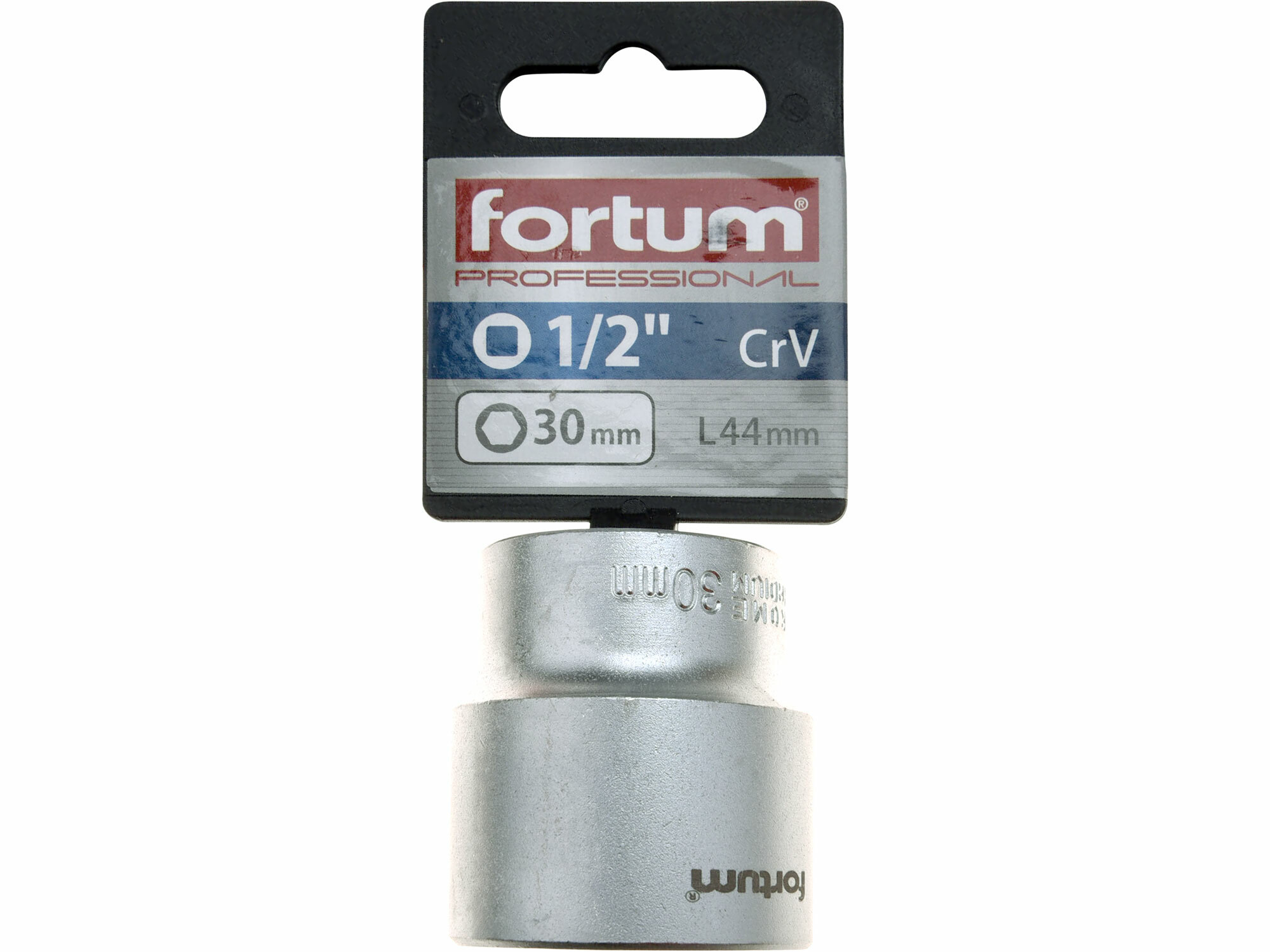FORTUM 4700430 Kľúč nástrčný, 30mm, 1/2”