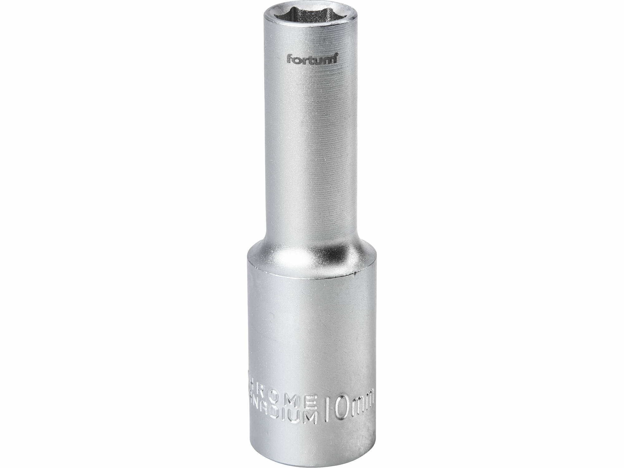 FORTUM 4700510 Kľúč nástrčný predĺžený, 10mm, 1/2”