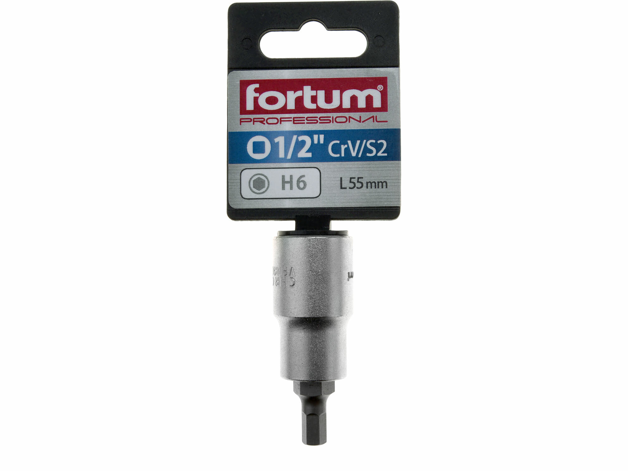 FORTUM 4700606 Hlavica zástrčná imbus, HX 6, 1/2”, L 55mm