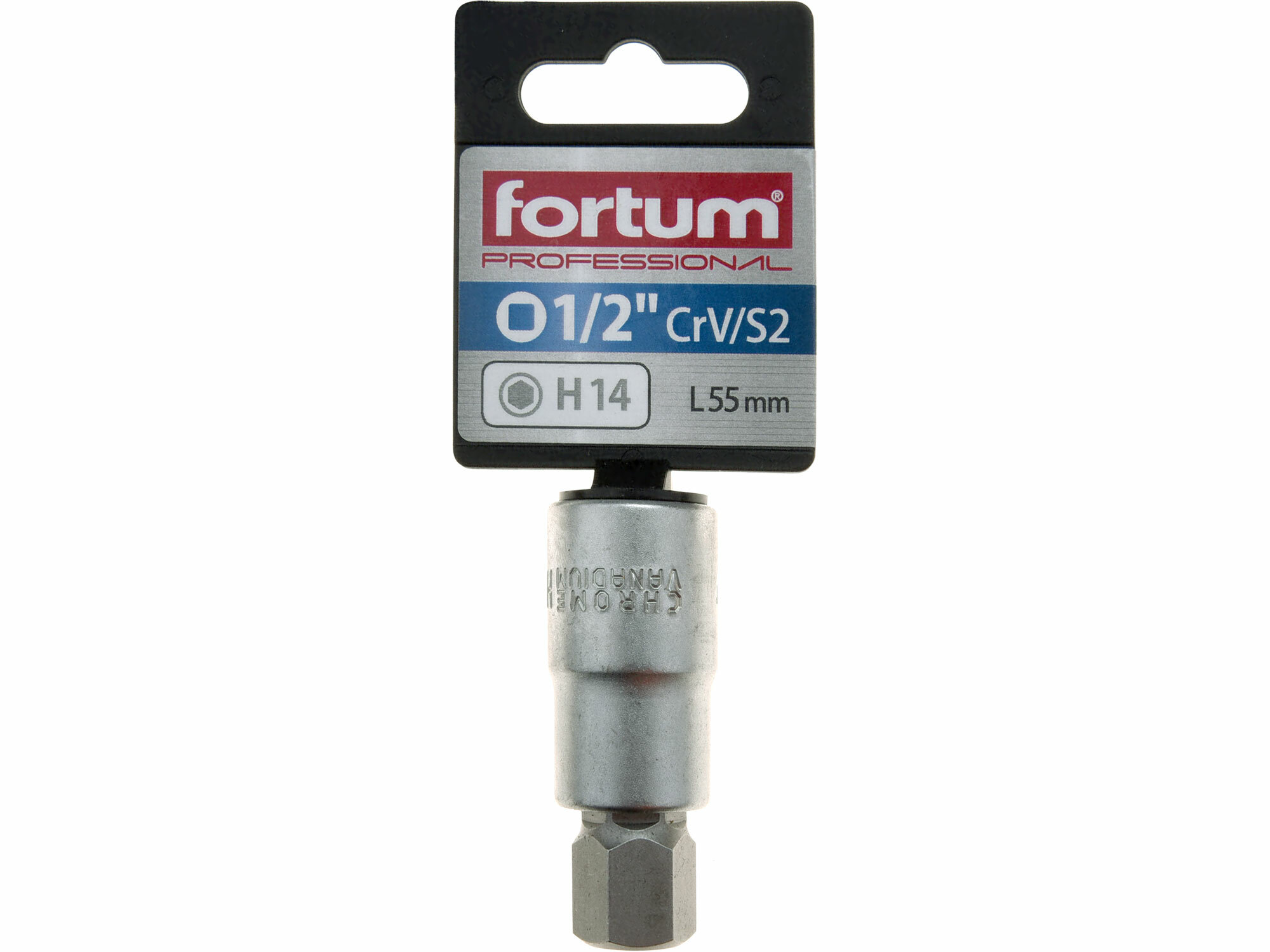 FORTUM 4700614 Hlavica zástrčná imbus, HX 14, 1/2”, L 55mm