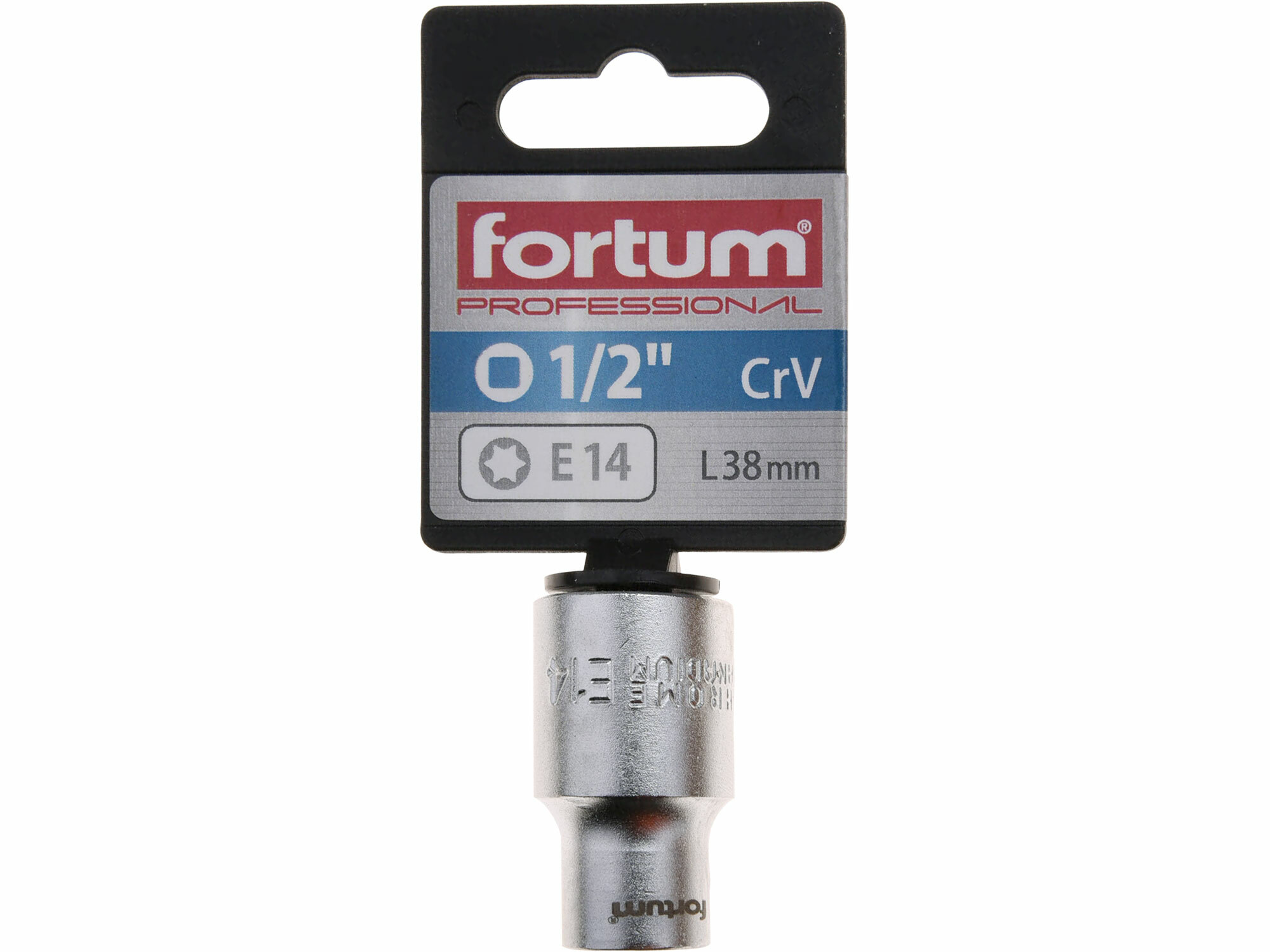 FORTUM 4700702 Kľúč nástrčný TORX, E14, 1/2”