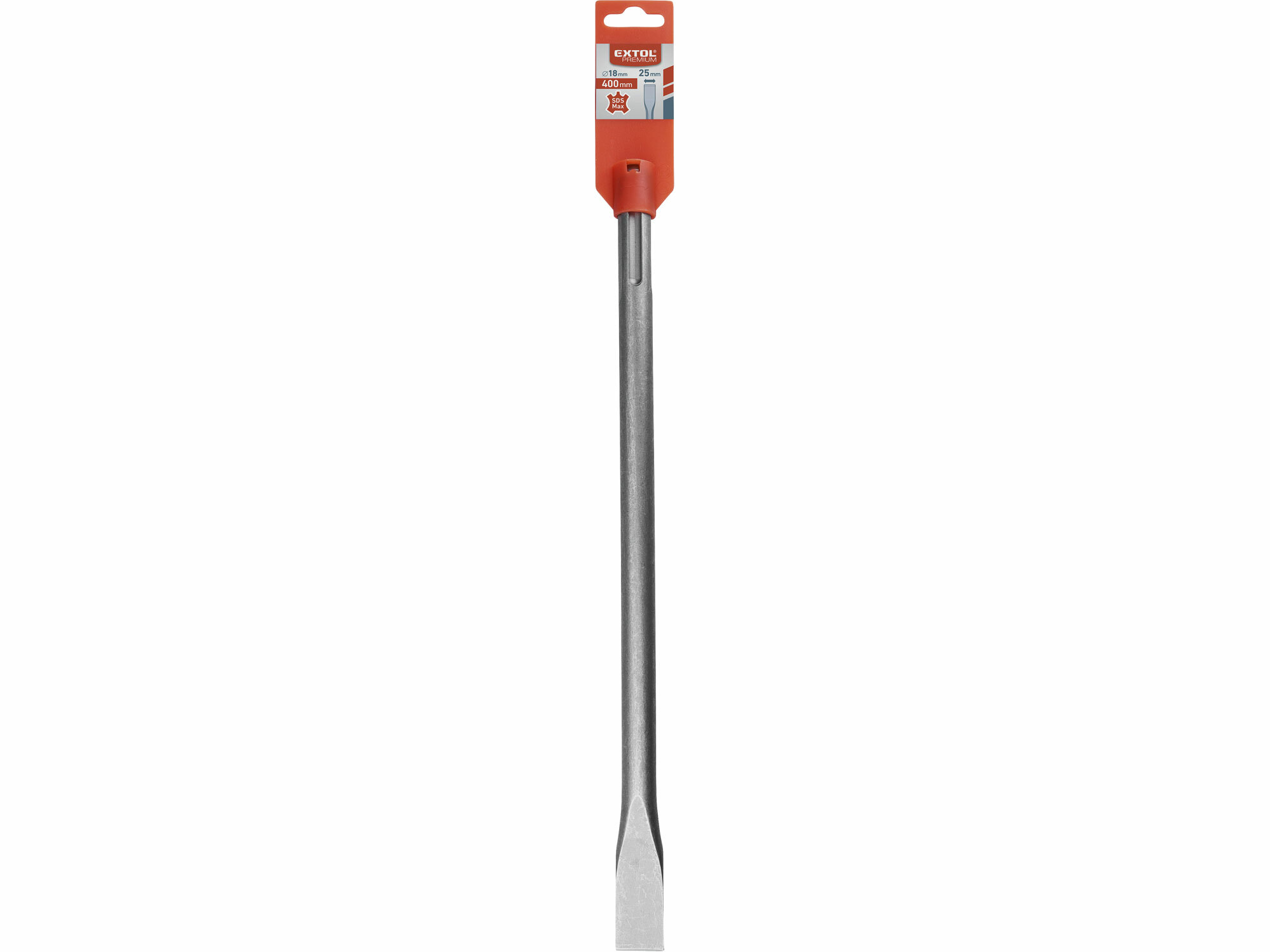 EXTOL PREMIUM 8801554 Sekáč plochý SDS-max, 400mm, šírka 25mm
