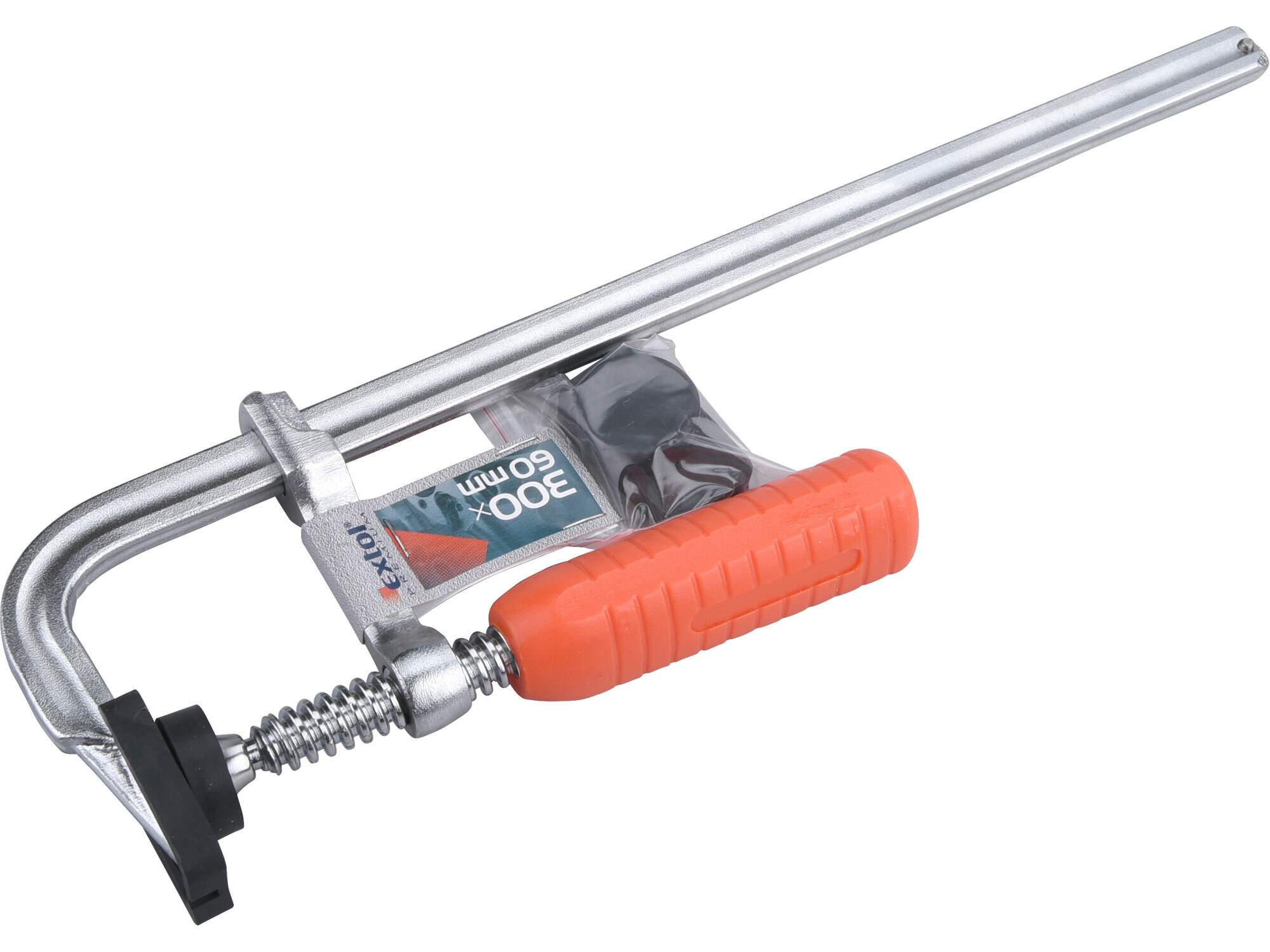 EXTOL PREMIUM 8815005 Svorka stolárska, kovaná plastová rukoväť, 300x60mm