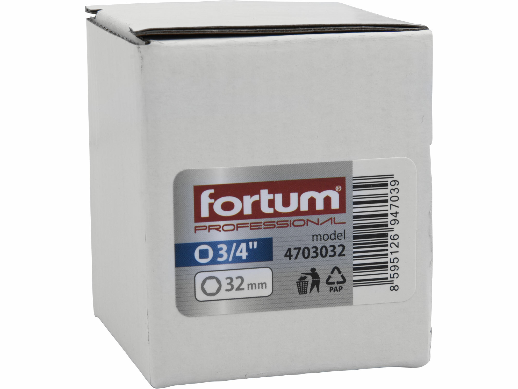 FORTUM 4703032 Kľúč nástrčný rázový, 32mm, 3/4”
