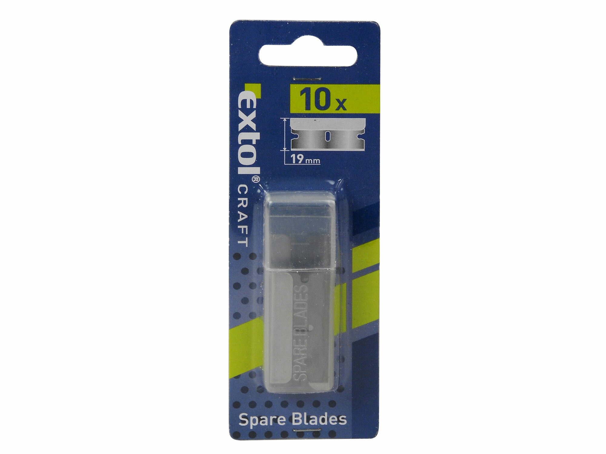 EXTOL CRAFT 9141 Brity do škrabky na sklo, 10ks, 38x19mm