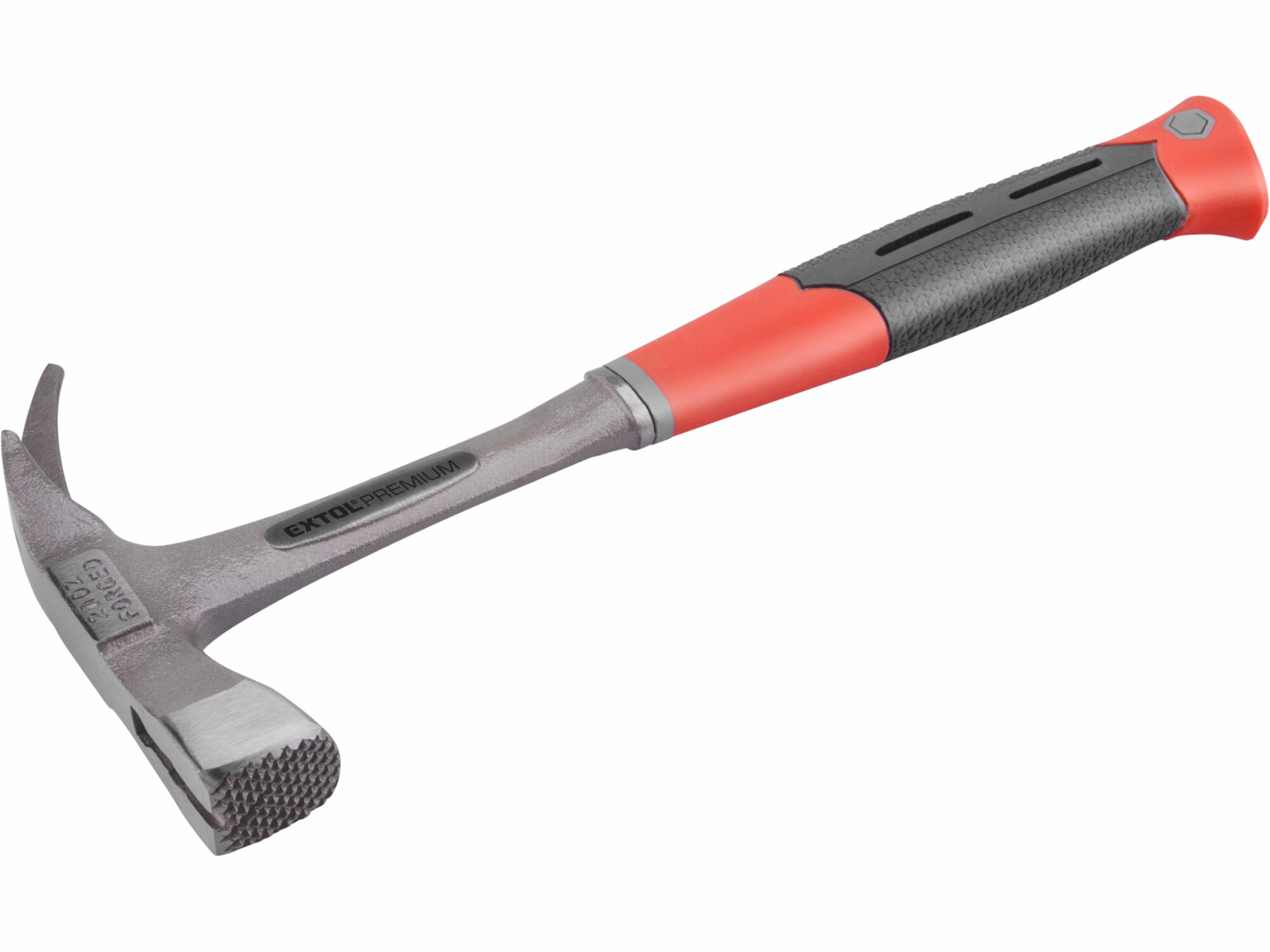 EXTOL PREMIUM 8811402 Kladivo pokrývačské kovová pogumovaná násada, 567g, 330mm