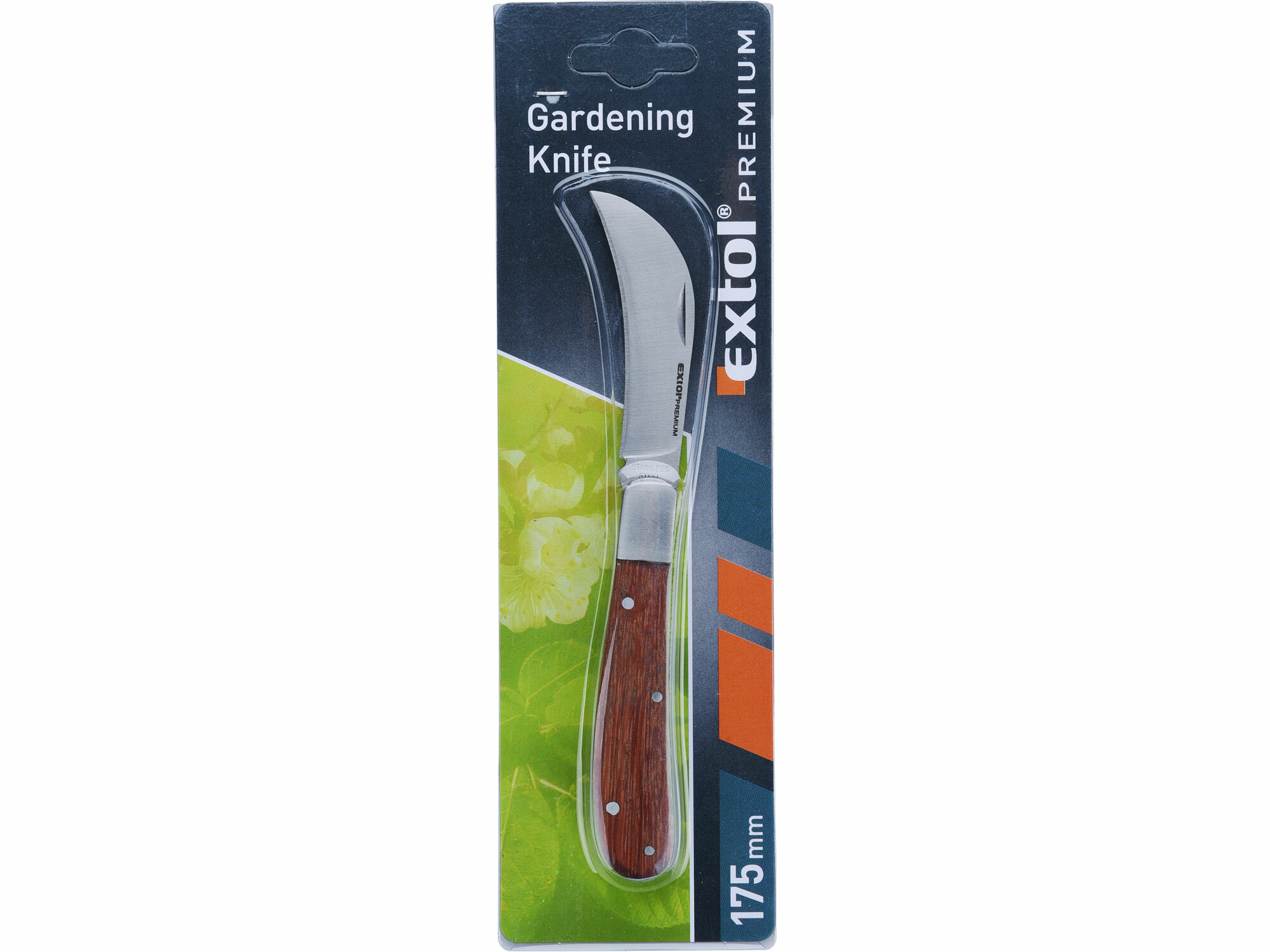 EXTOL PREMIUM 8855110 Nôž štepársky zatvárací 175/100mm, antikorová oceľ