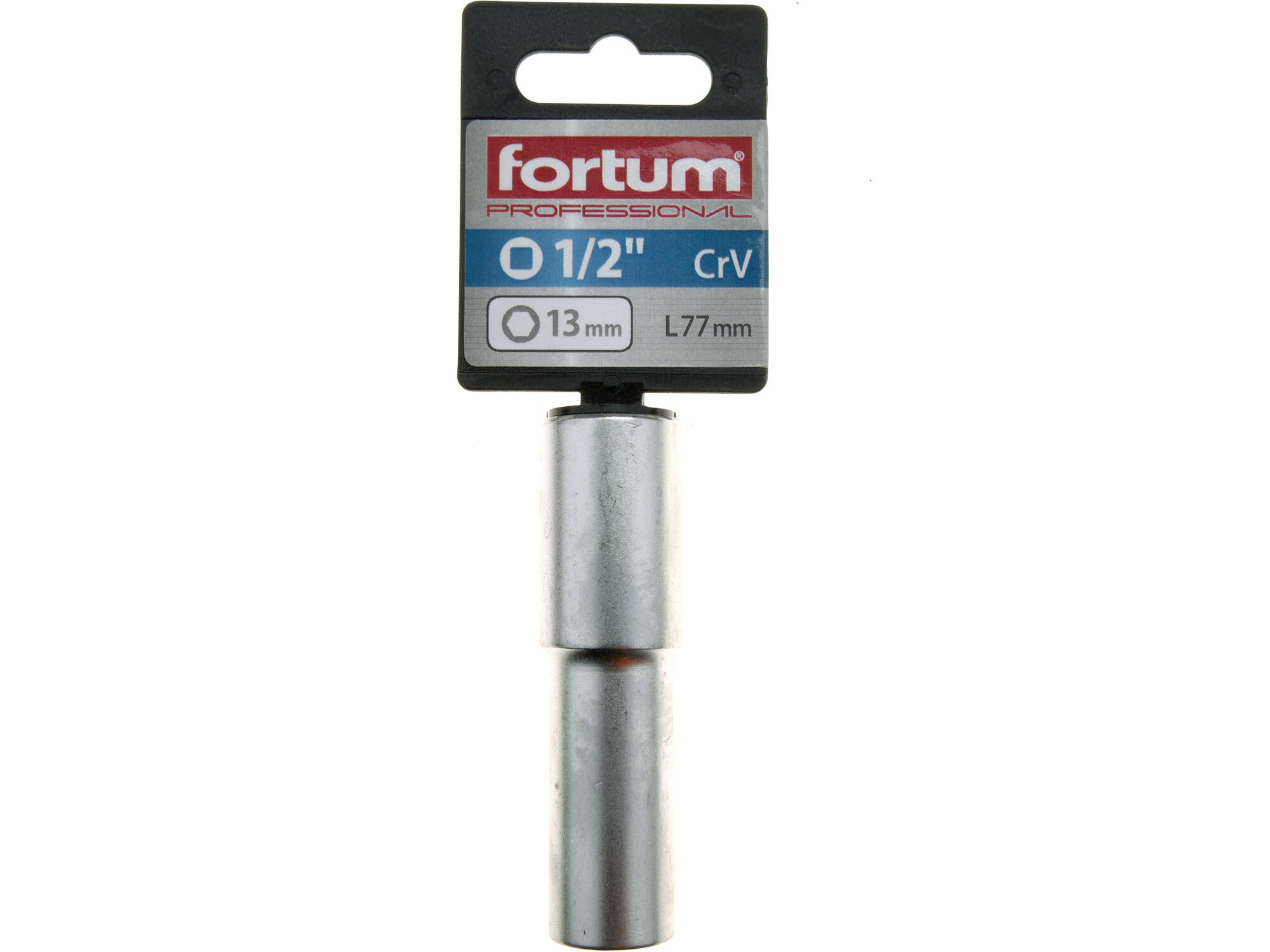 FORTUM 4700513 Kľúč nástrčný predĺžený, 13mm, 1/2”