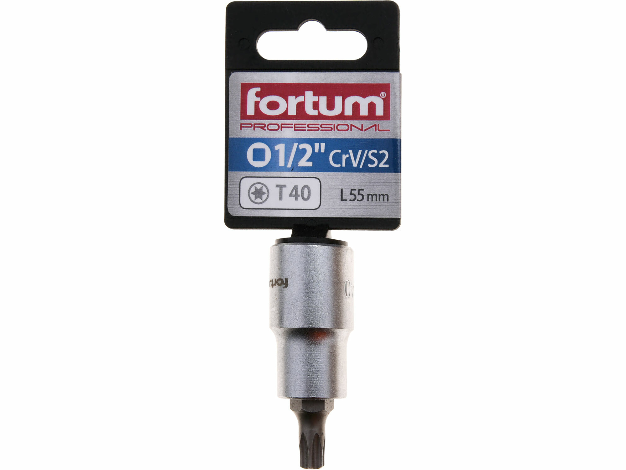 FORTUM 4700724 Hlavica zástrčná TORX, TX40, 1/2”