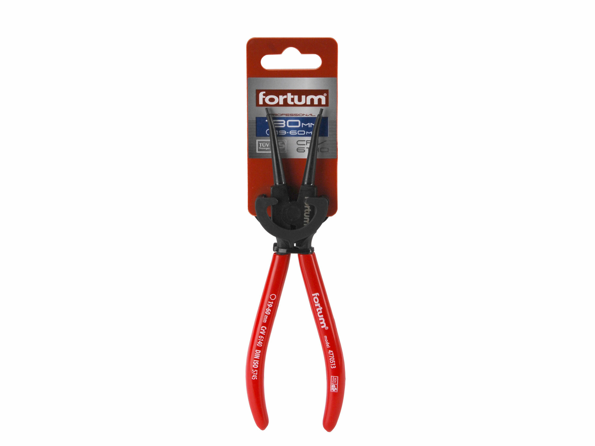 FORTUM 4770503 Kliešte segerové priame vonkajšie, 140mm