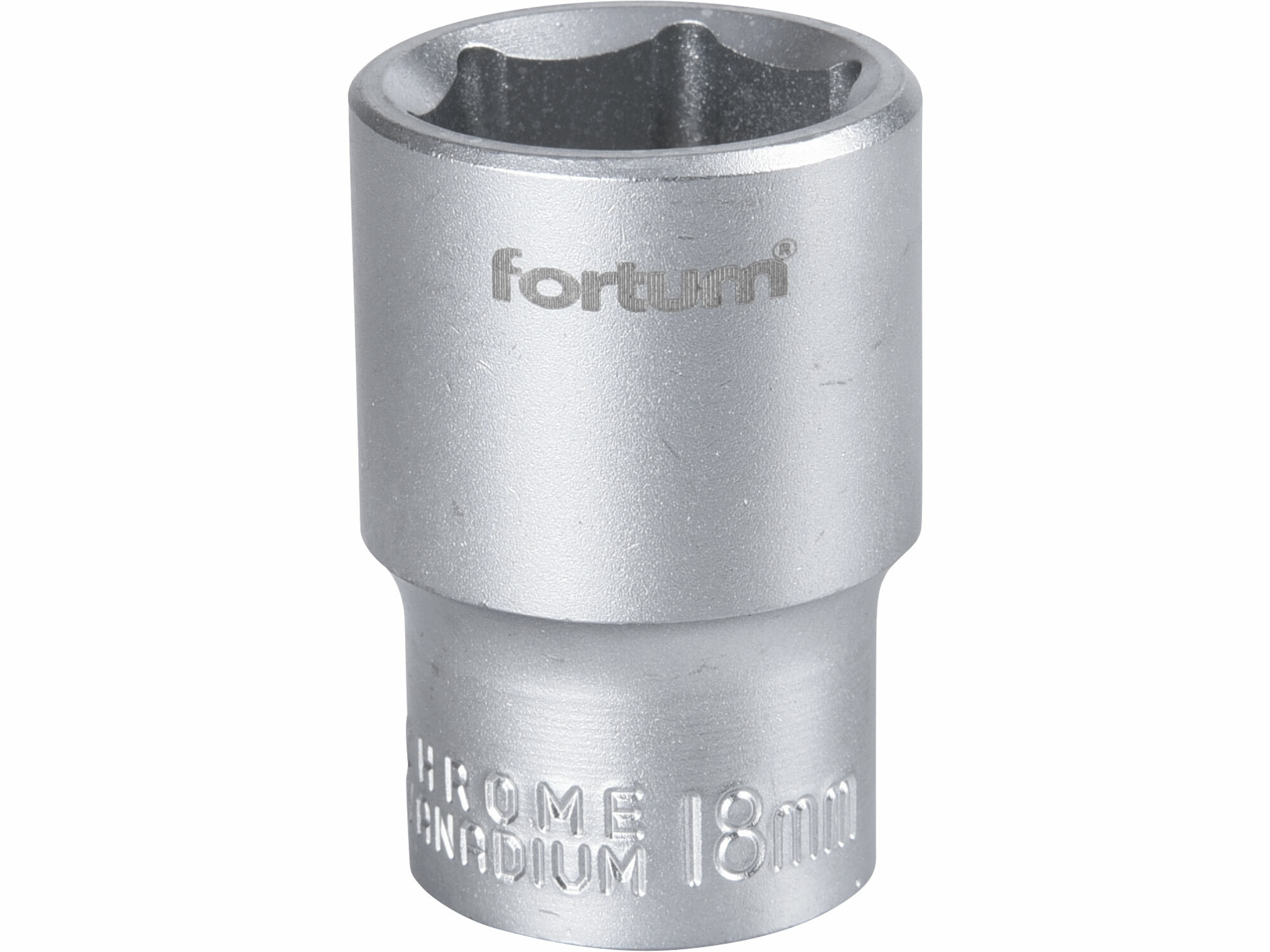 FORTUM 4700418 Kľúč nástrčný, 18mm, 1/2”