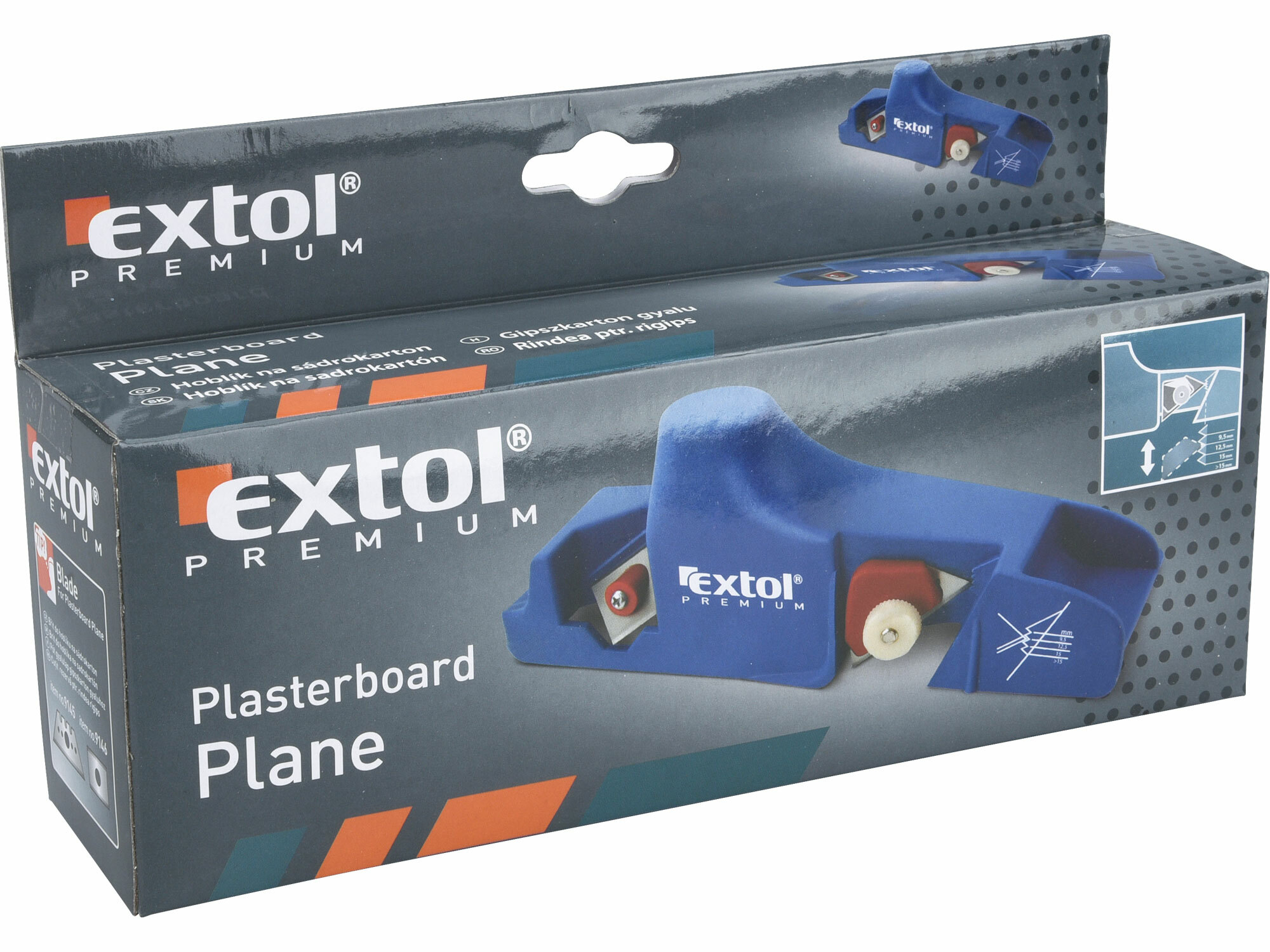EXTOL PREMIUM 8847150 Hoblík na sadrokartón
