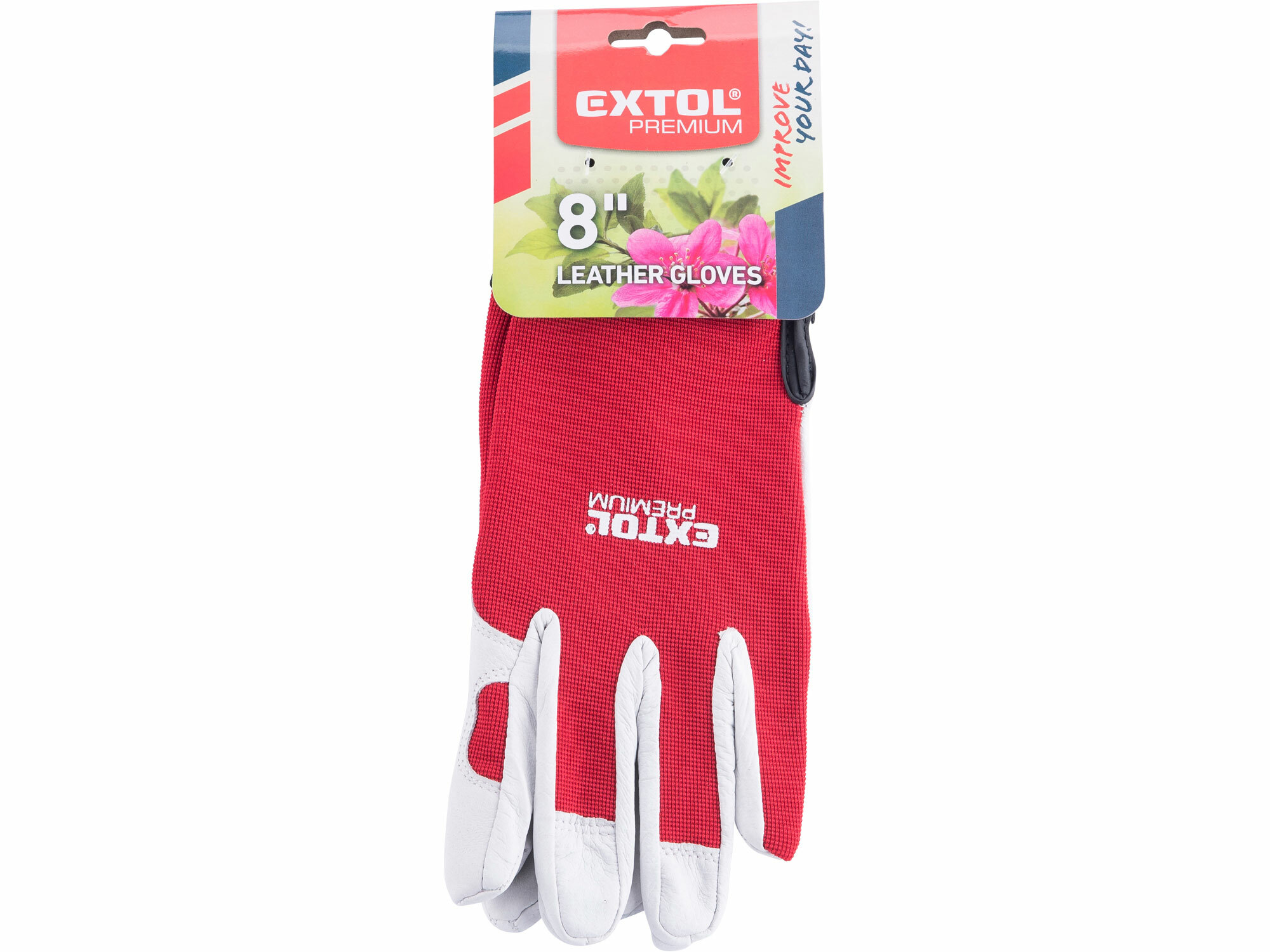 EXTOL PREMIUM 8856655 Rukavice koža/syntetická tkanina - SPANDEX, 8"