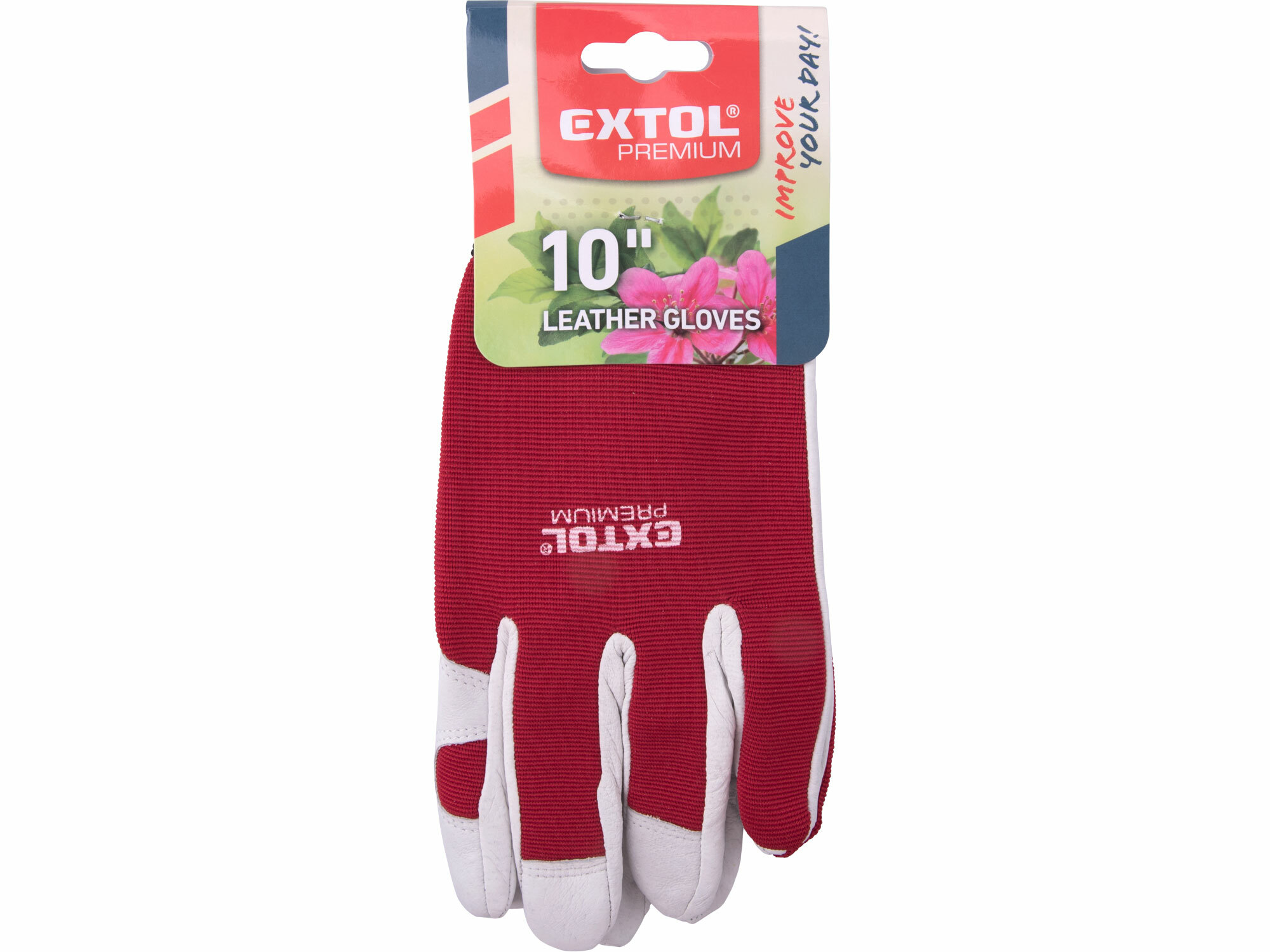 EXTOL PREMIUM 8856657 Rukavice koža/syntetická tkanina - SPANDEX, 10"