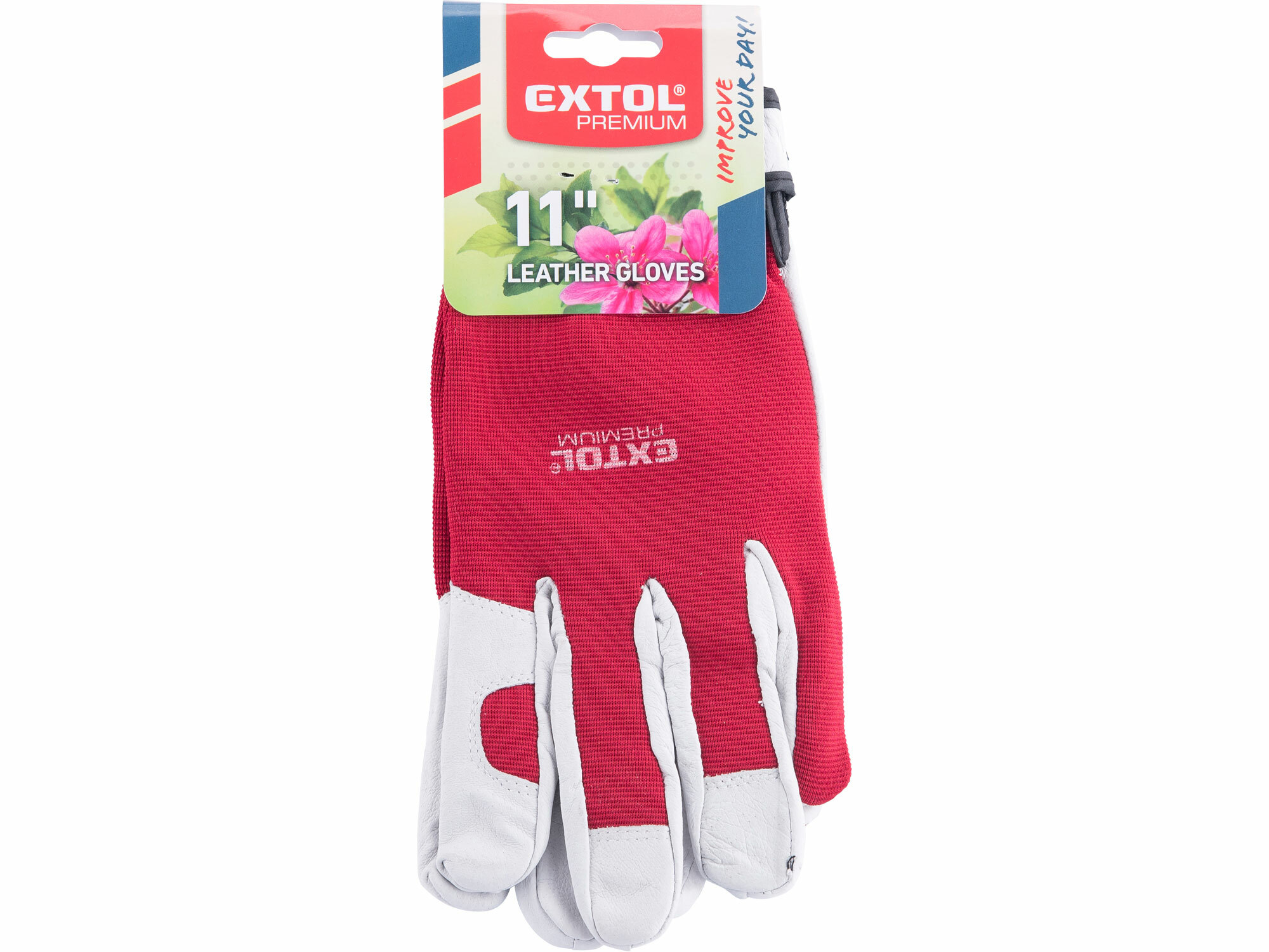 EXTOL PREMIUM 8856658 Rukavice koža/syntetická tkanina - SPANDEX, 11"