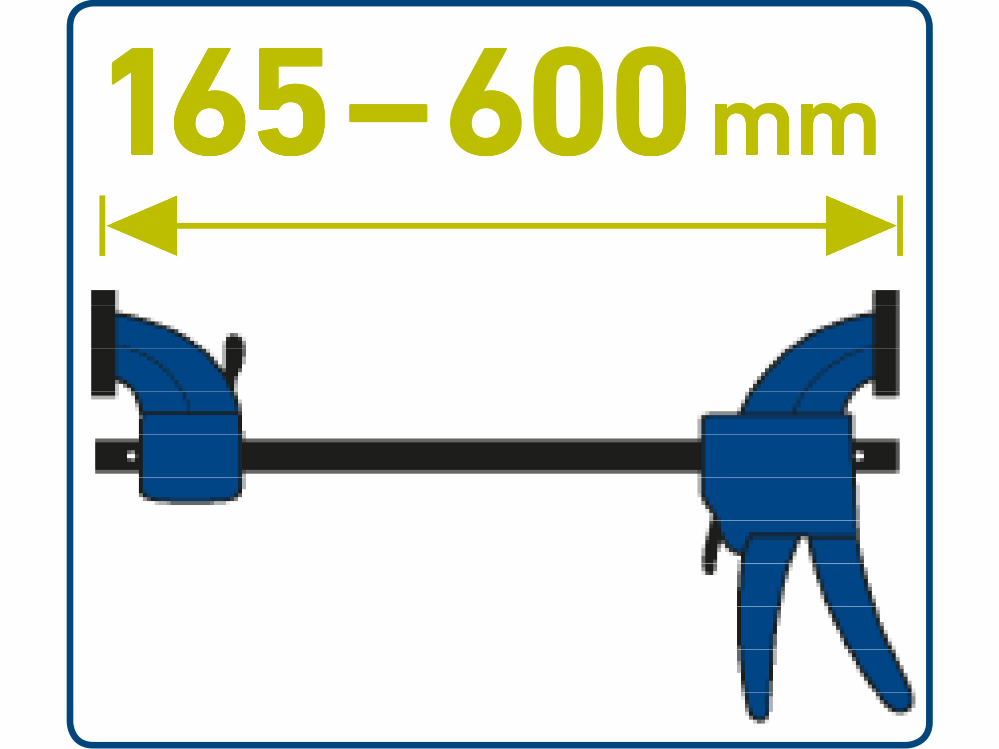 EXTOL CRAFT 715524 Svorka a rozpera rýchloupínacia, 450mm, max. upínacia sila 65kg
