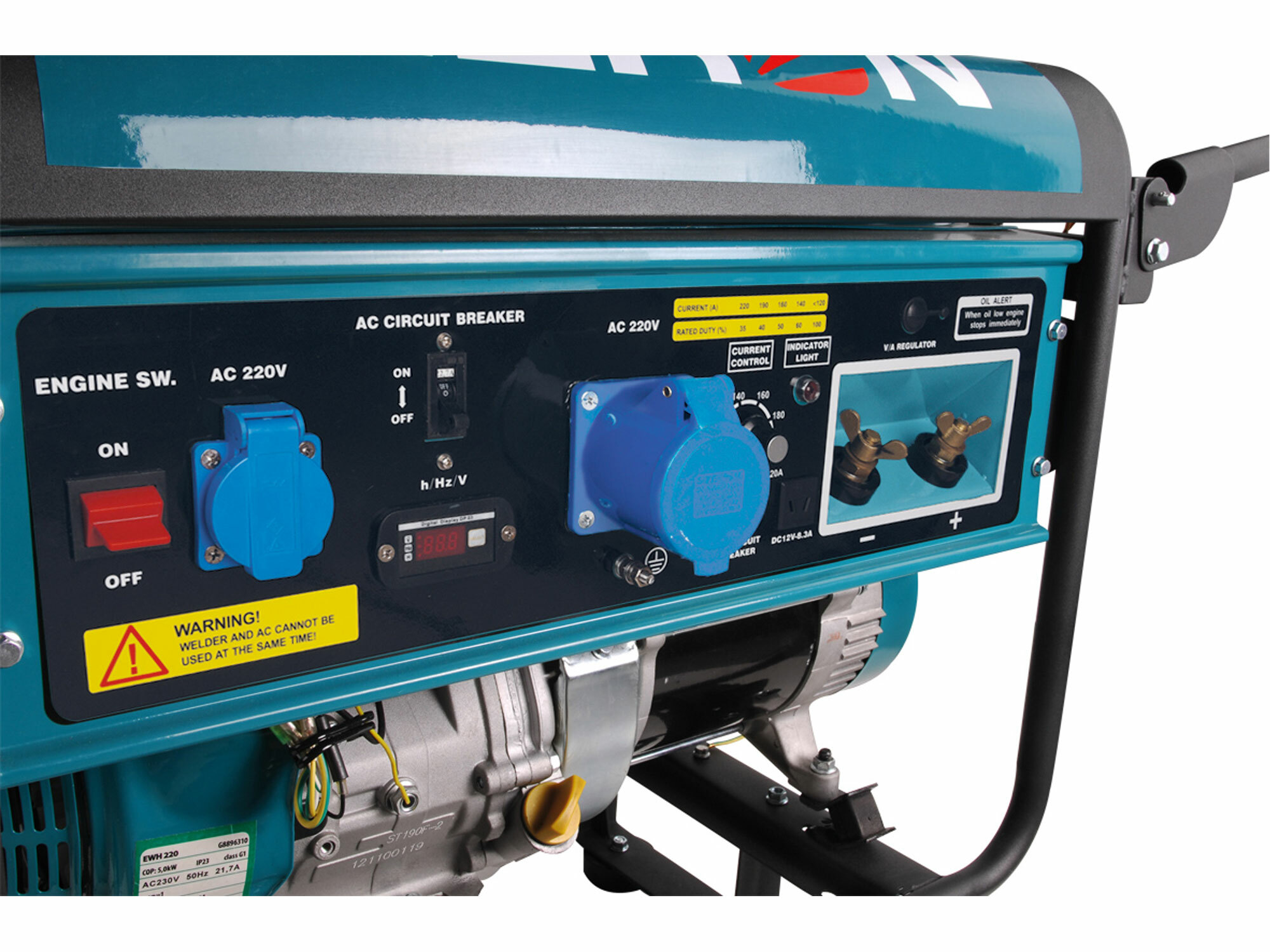 HERON 8896310 Elektrocentrála benzínová so zváračkou 220A, 1F, 5,5kW