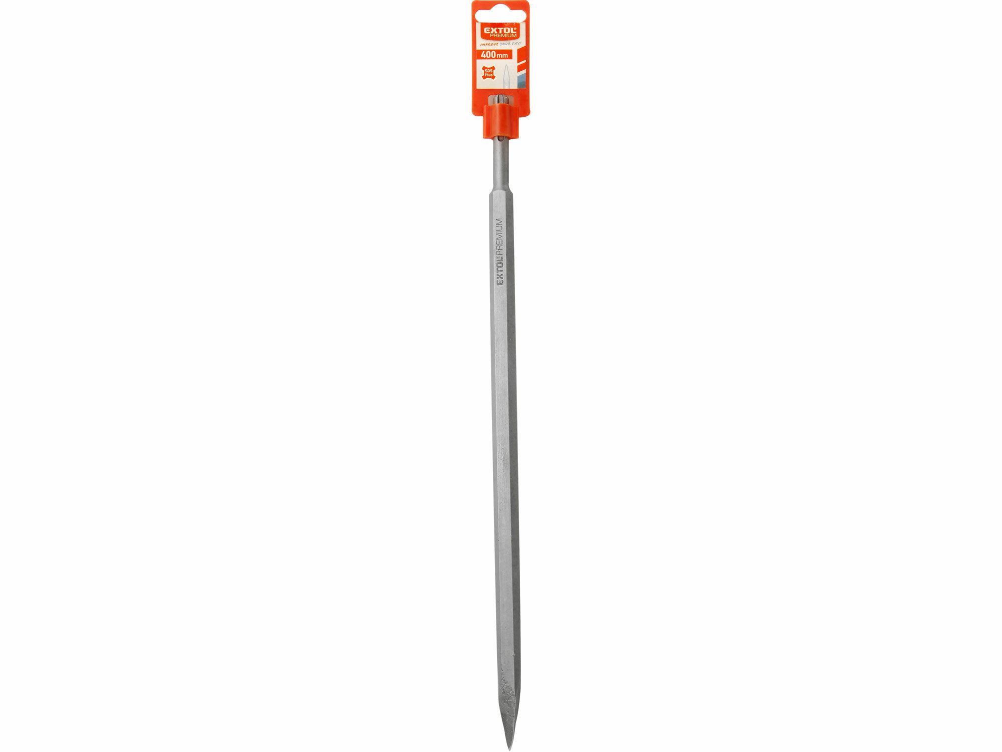 EXTOL PREMIUM 8801505 Sekáč špicatý SDS-plus, 400x14mm