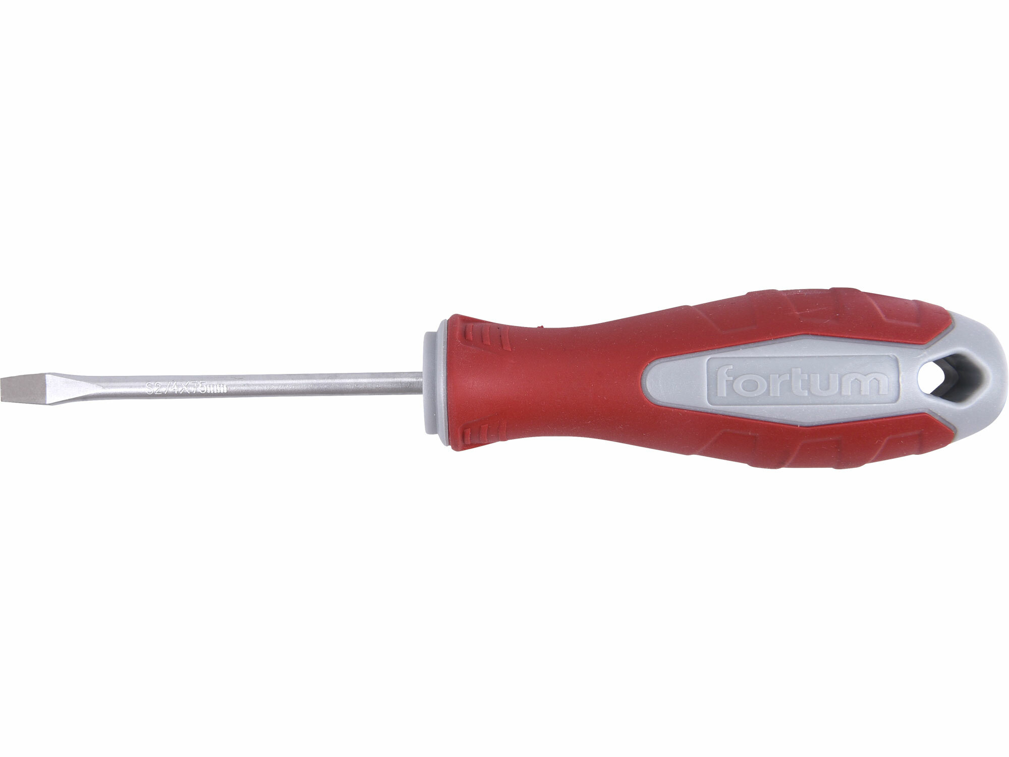 FORTUM 4740104 Skrutkovač plochý, 4,0 x 75mm