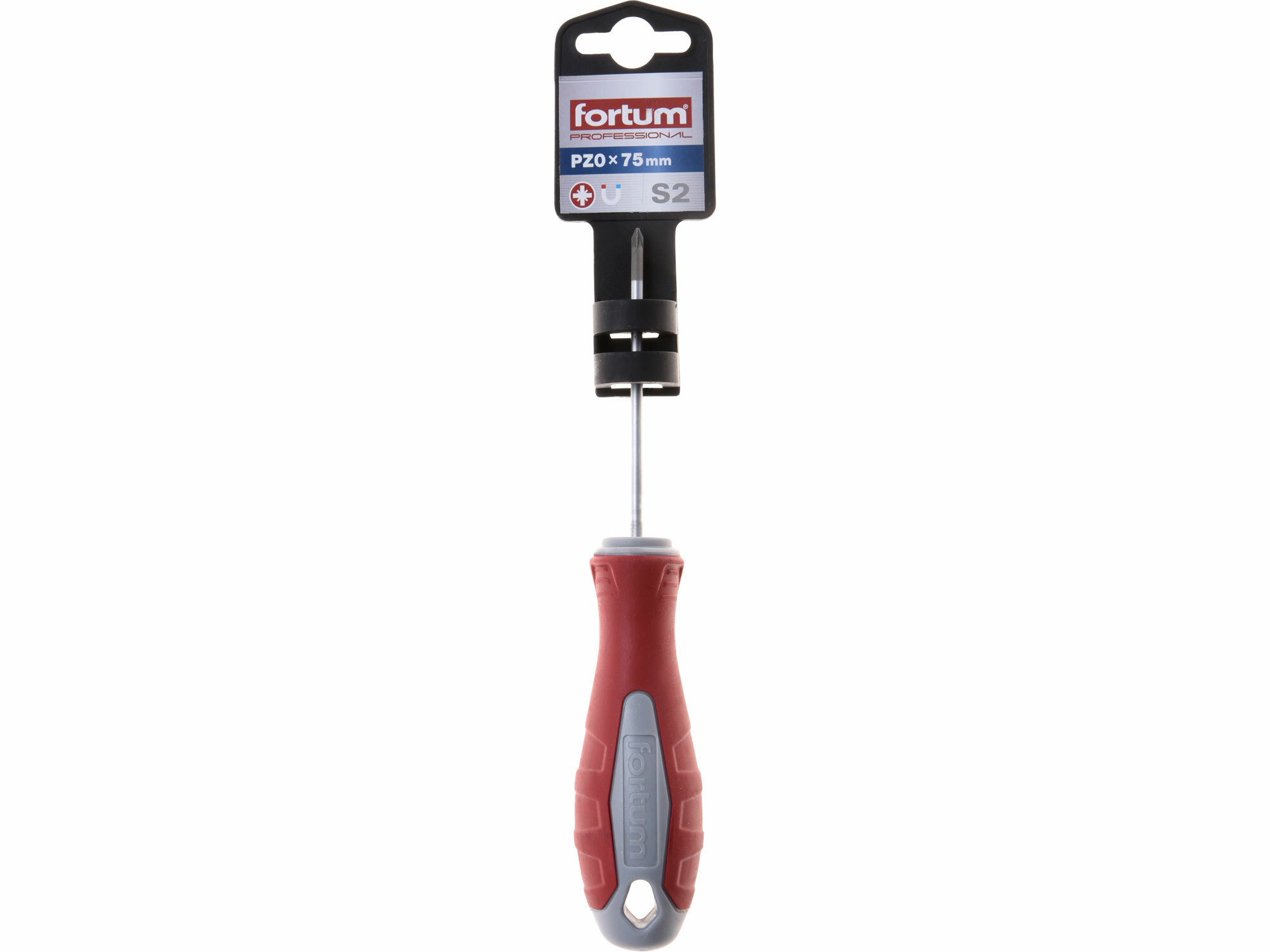 FORTUM 4740301 Skrutkovač krížový, PZ0 x 75mm