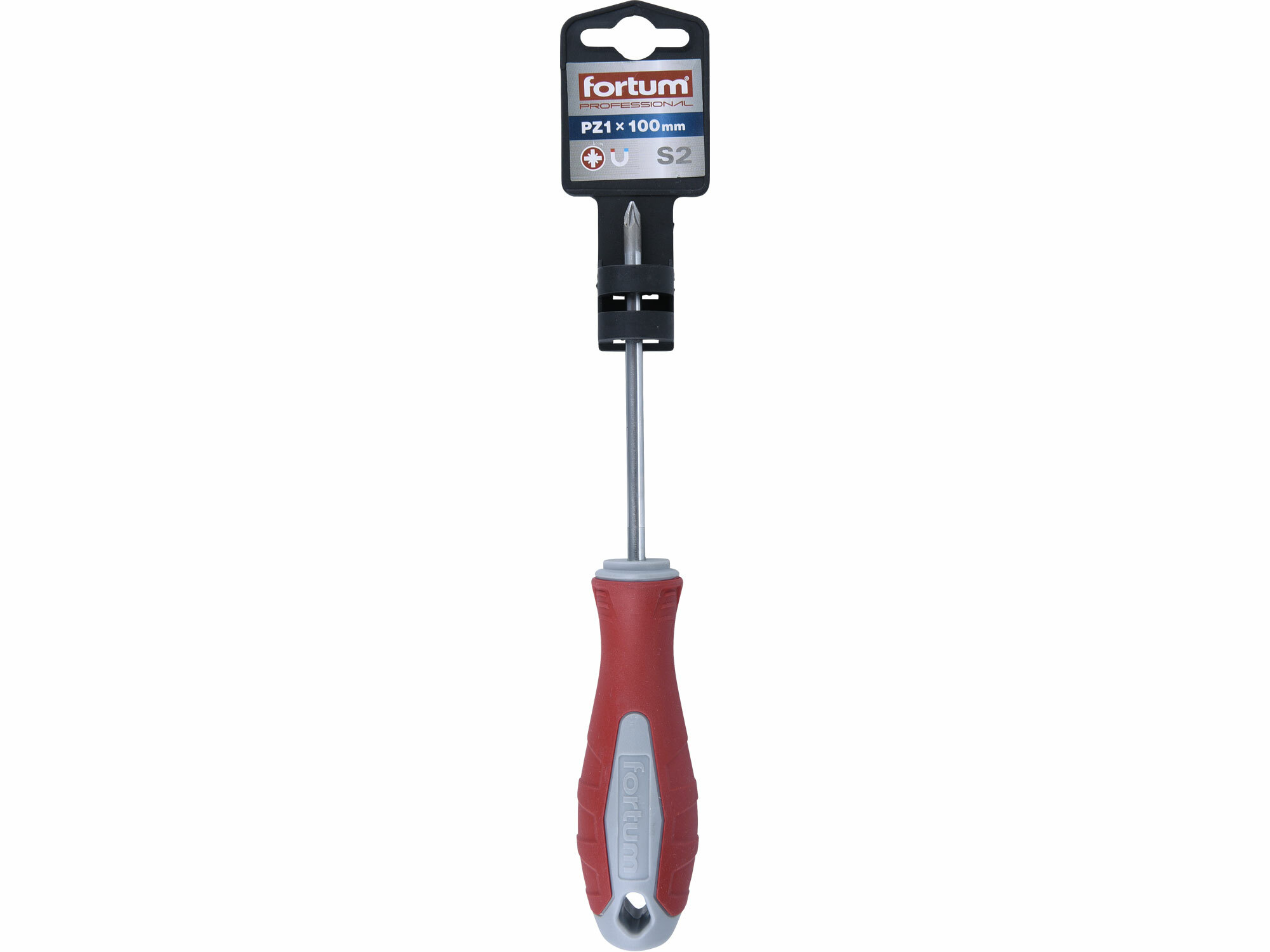 FORTUM 4740304 Skrutkovač krížový, PZ1 x 100mm