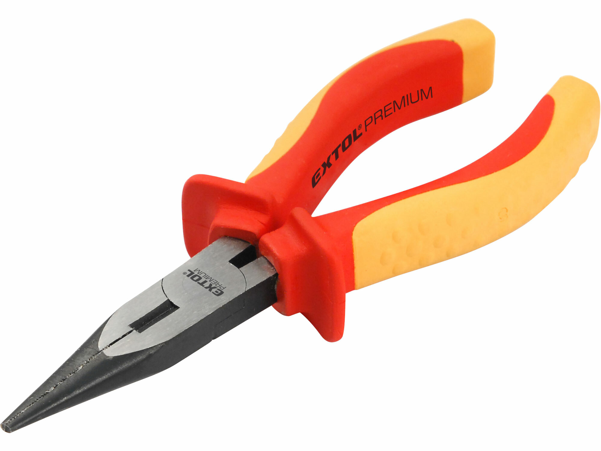 EXTOL PREMIUM 8813175 Kliešte pologuľaté priame 1000V, VDE, 160mm