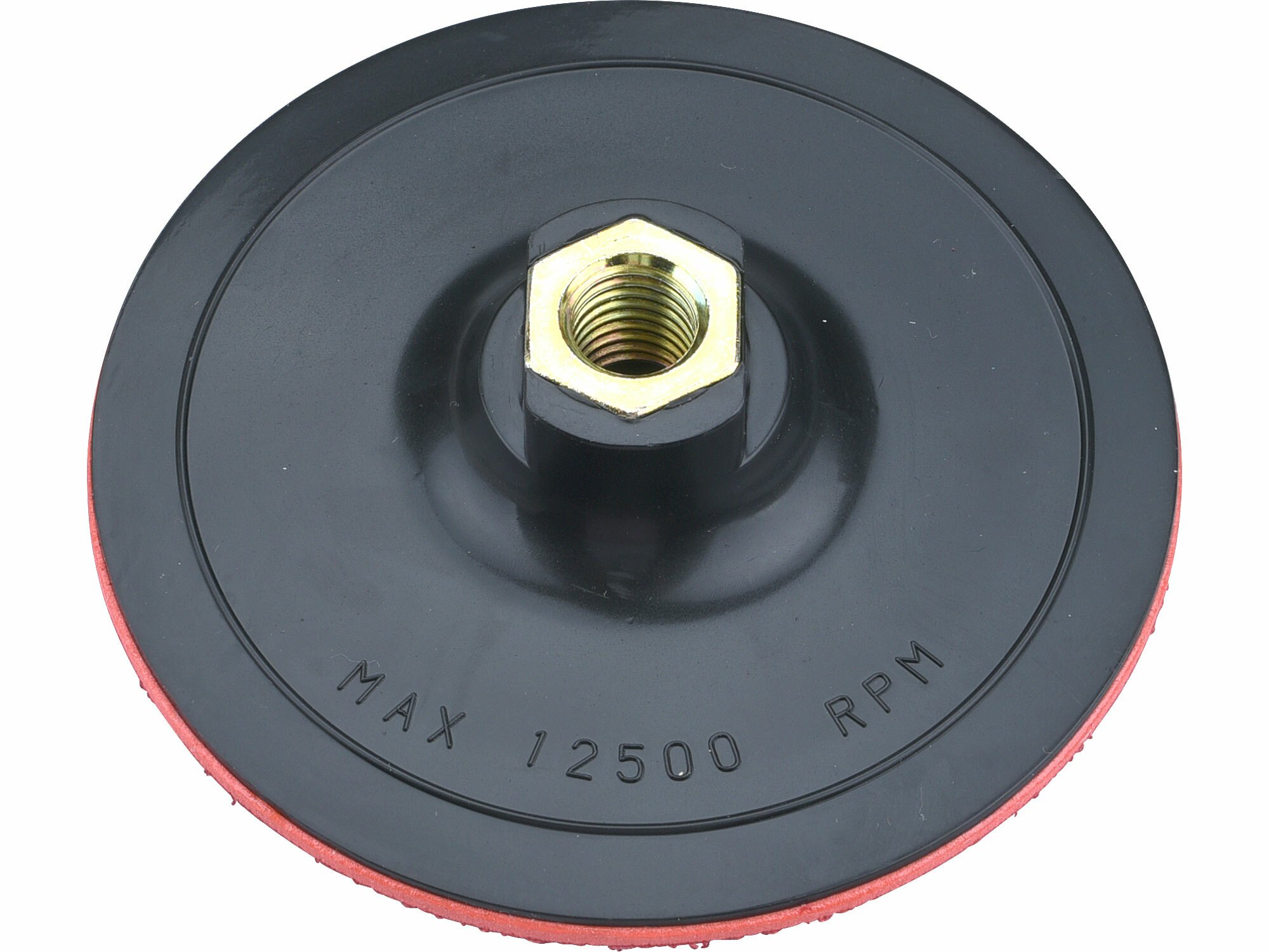 EXTOL CRAFT 108501 Tanier unášací so suchým zipsom pre uhlovú brúsku, Ø115mm