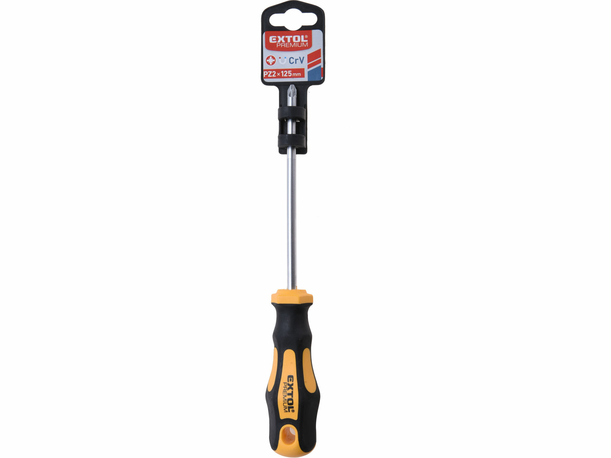 EXTOL PREMIUM 8819237 Skrutkovač krížový PZ, magnetický, PZ2 x 125mm