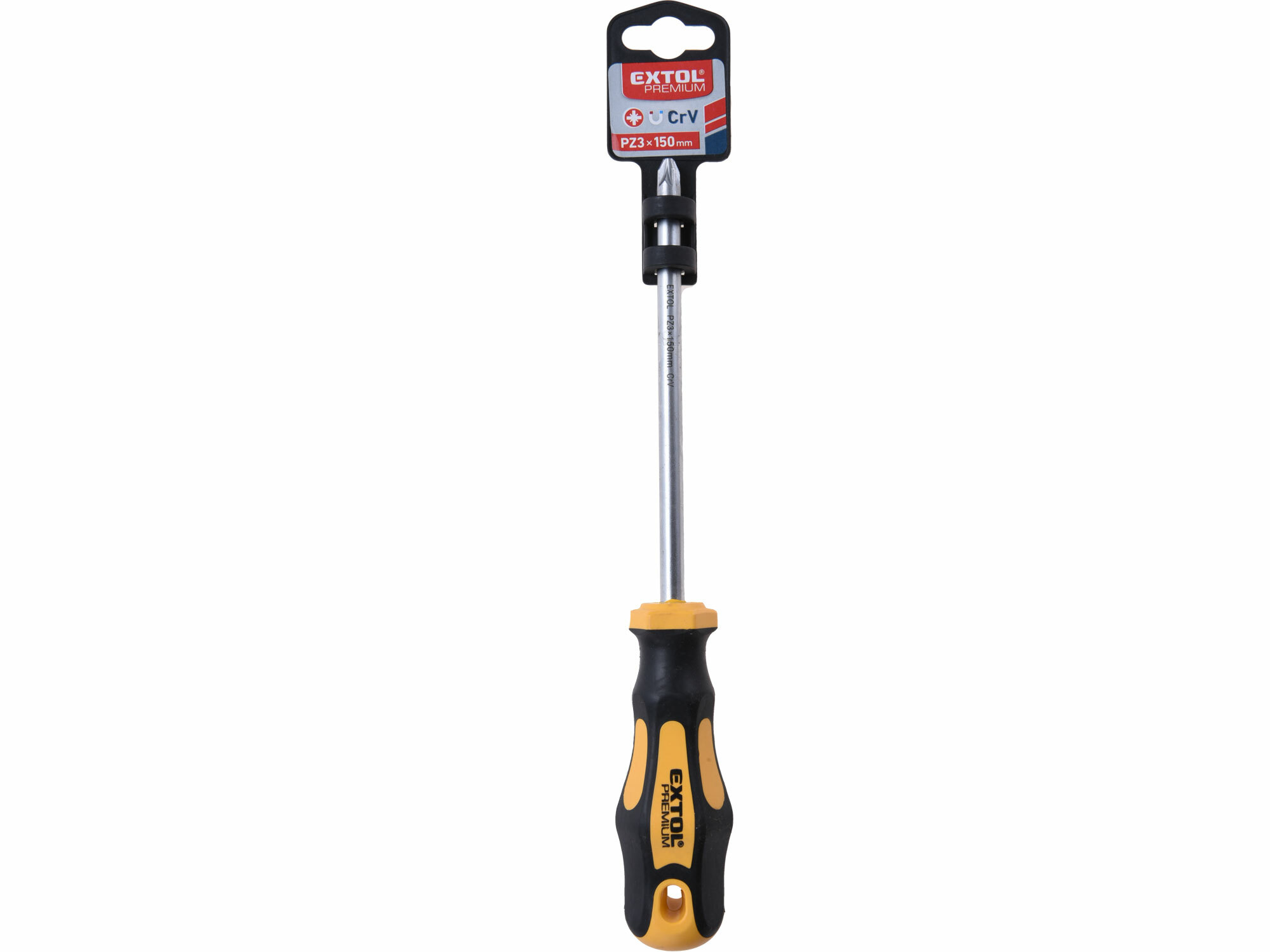EXTOL PREMIUM 8819238 Skrutkovač krížový PZ, magnetický, PZ3 x 150mm