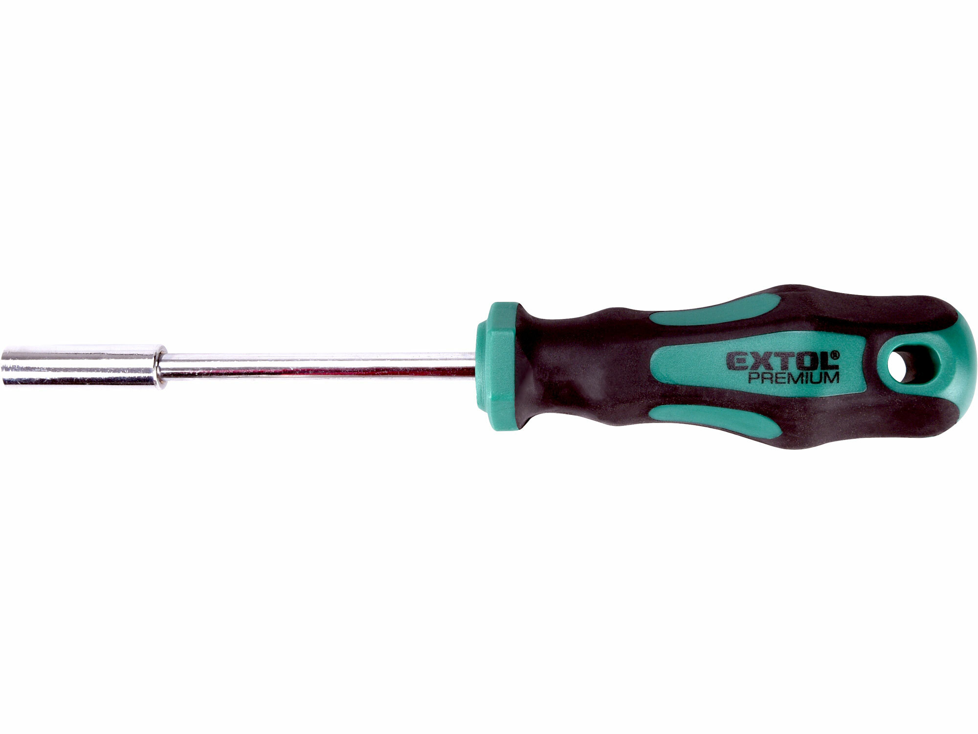 EXTOL PREMIUM 8819239 Skrutkovač na bity magnetický, 1/4", dĺžka 100mm