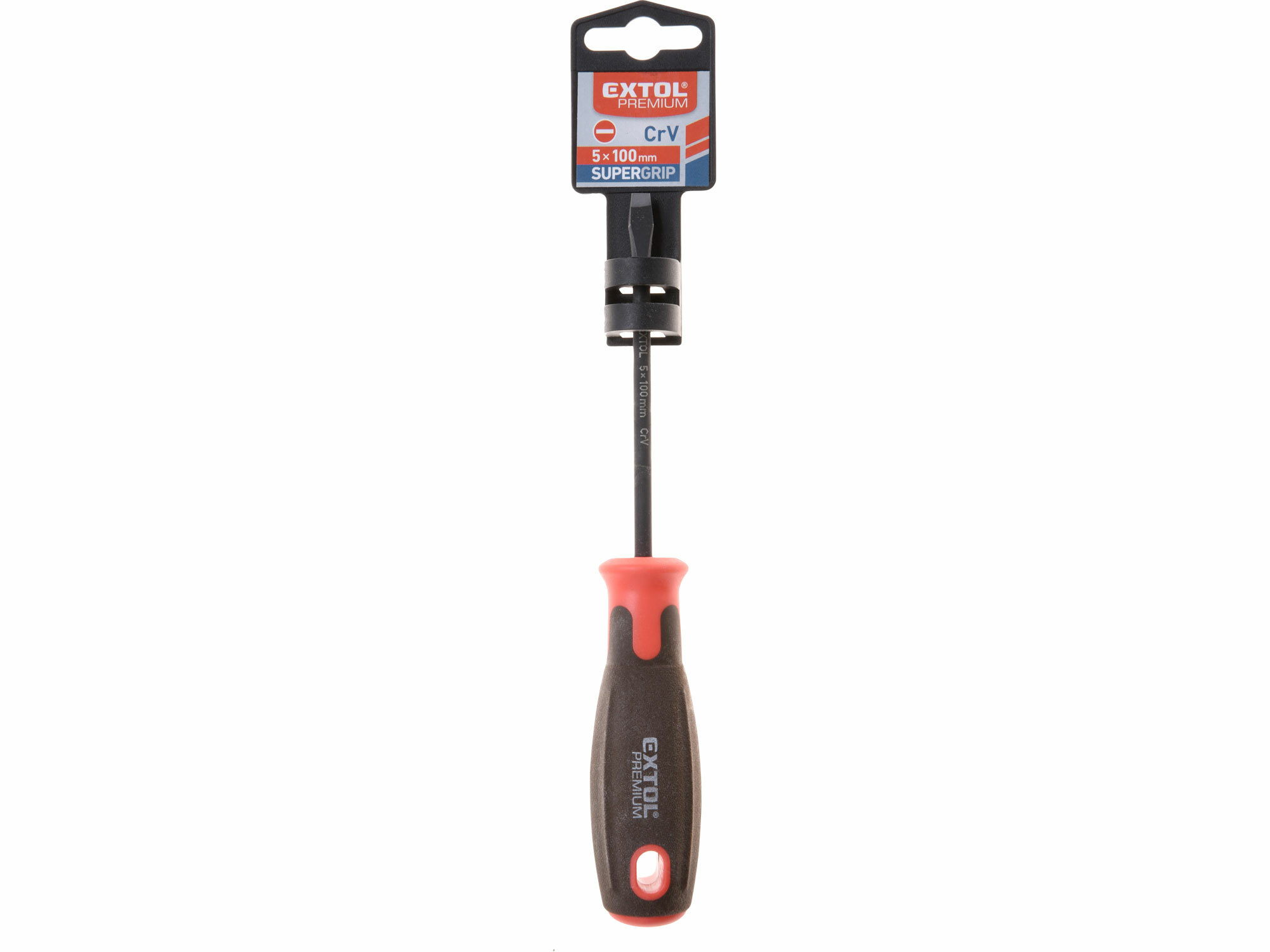 EXTOL PREMIUM 8819265 Skrutkovač plochý, magnetický, 5 x 100mm