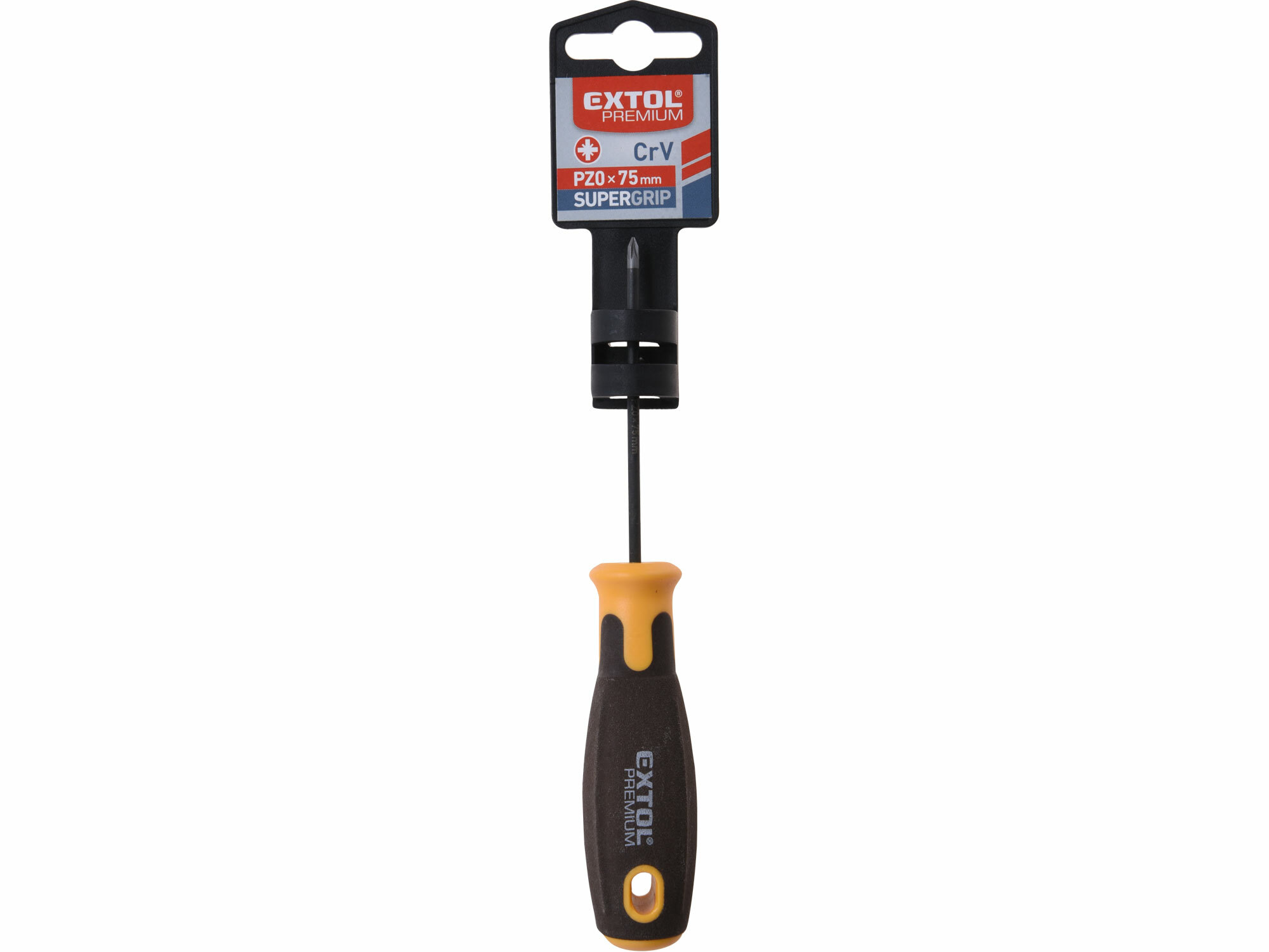 EXTOL PREMIUM 8819275 Skrutkovač krížový PZ, magnetický, PZ0 x 75mm