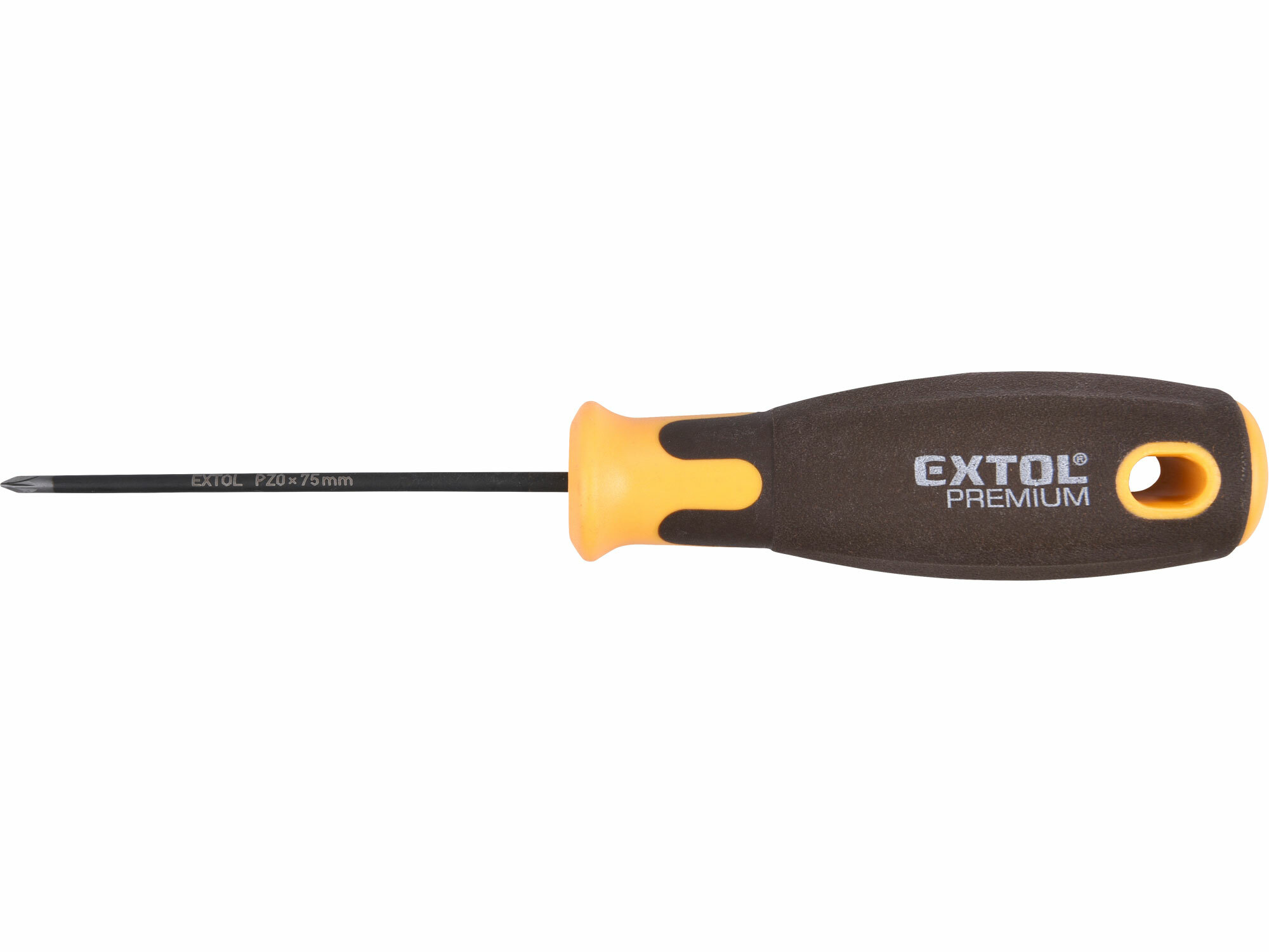 EXTOL PREMIUM 8819275 Skrutkovač krížový PZ, magnetický, PZ0 x 75mm