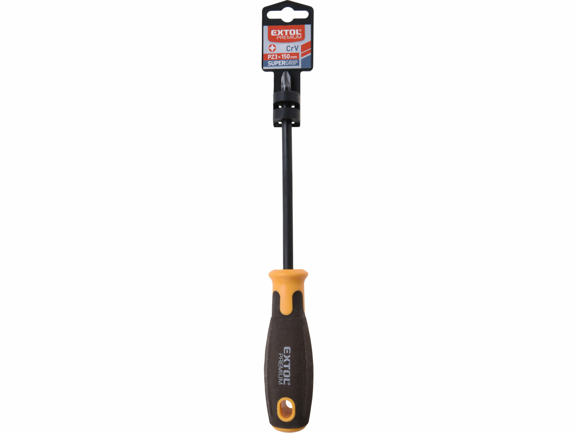 EXTOL PREMIUM 8819278 Skrutkovač krížový PZ, magnetický, PZ3 x 150mm