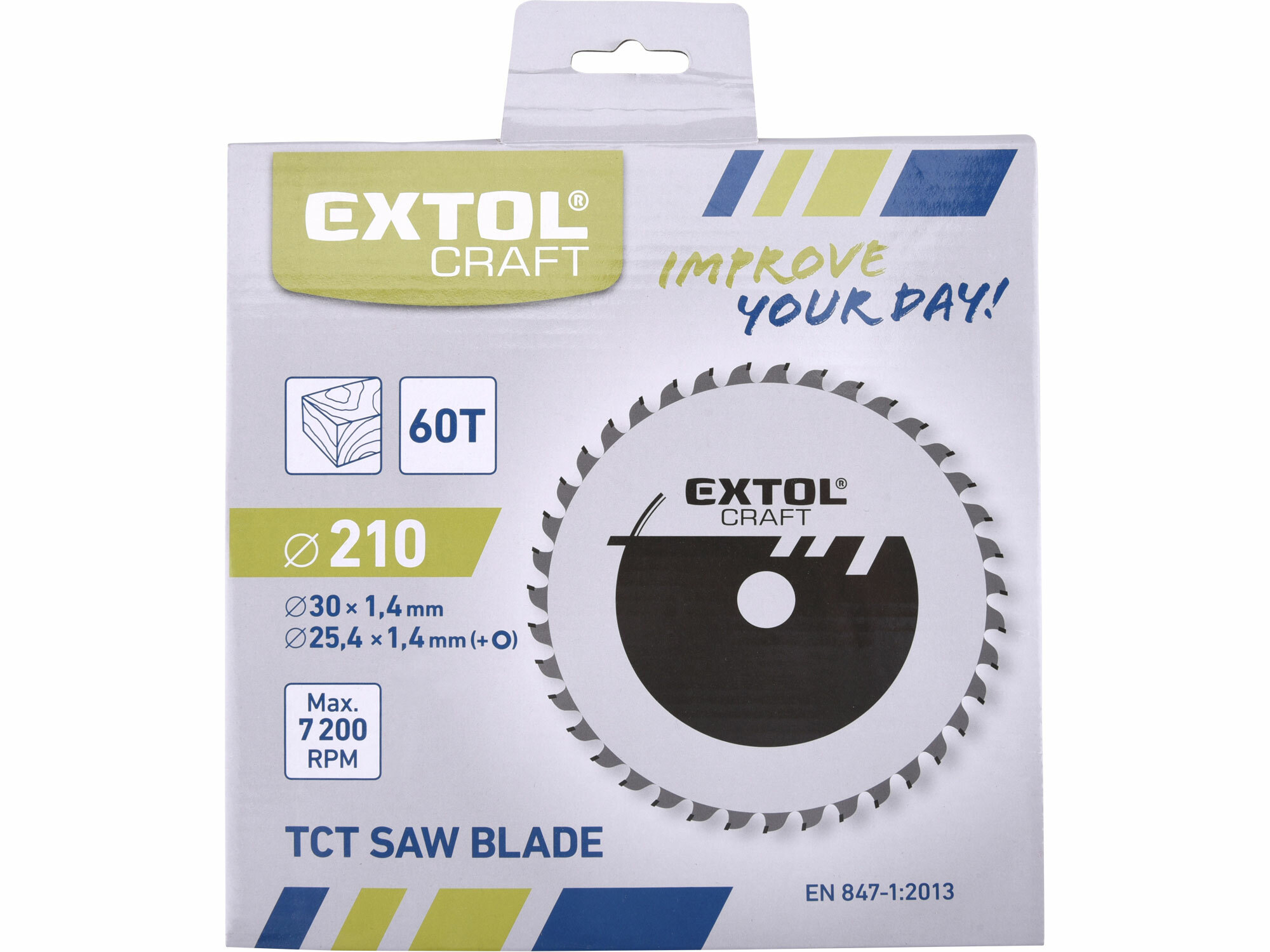 EXTOL CRAFT 19110 Kotúč pílový s SK plátkami, 210x1,4x30mm, 60z