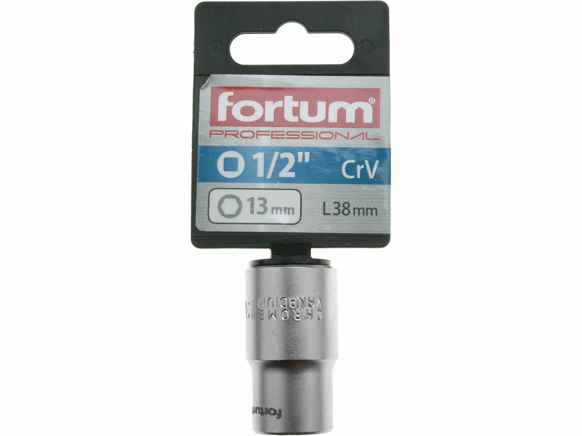 FORTUM 4700413 Kľúč nástrčný, 13mm, 1/2”