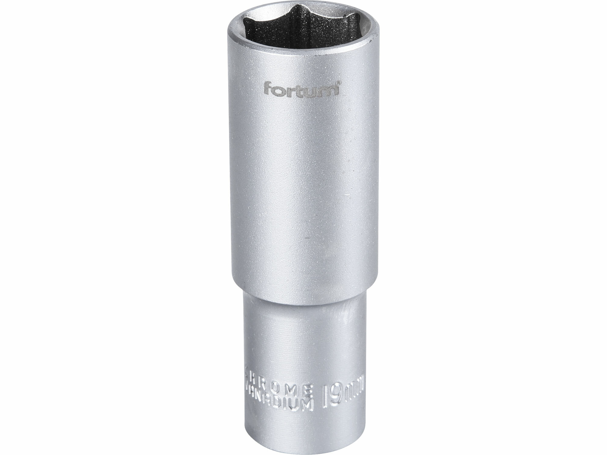 FORTUM 4700519 Kľúč nástrčný predĺžený, 19mm, 1/2”