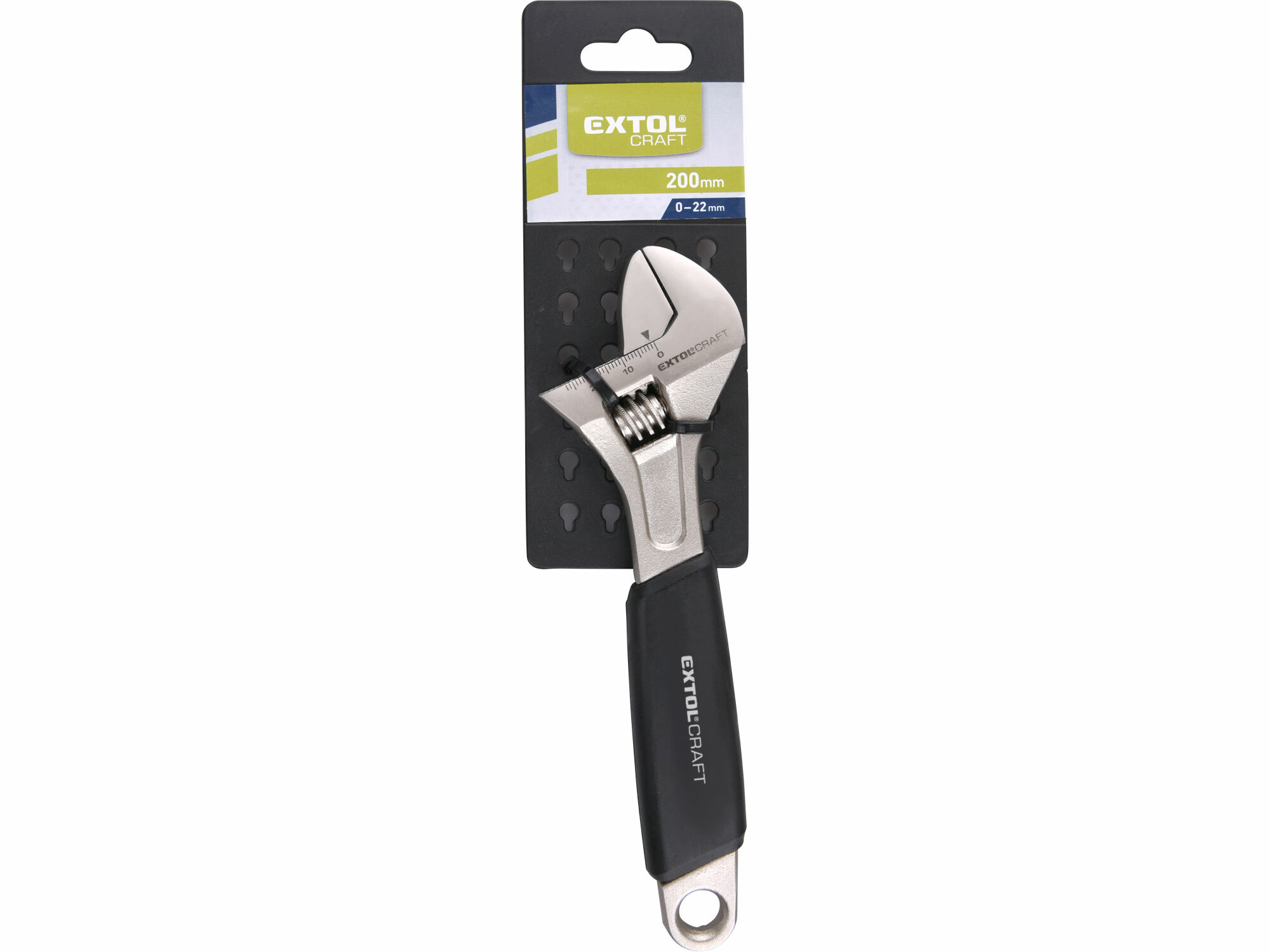 EXTOL CRAFT 6502 Kľúč nastaviteľný pochrómovaný 8"