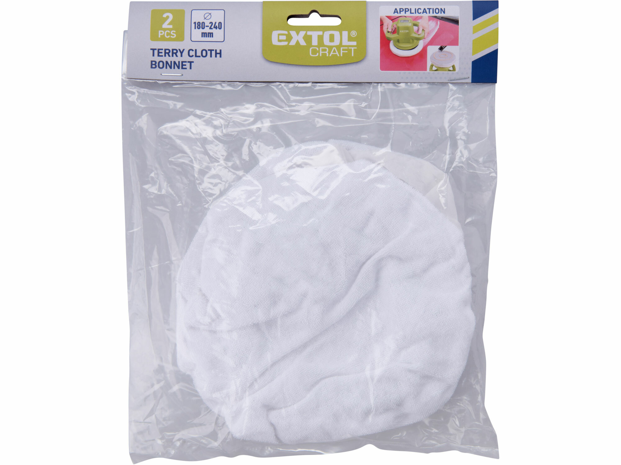 EXTOL CRAFT 10630 Rúno leštiace, 240mm, materiál: froté