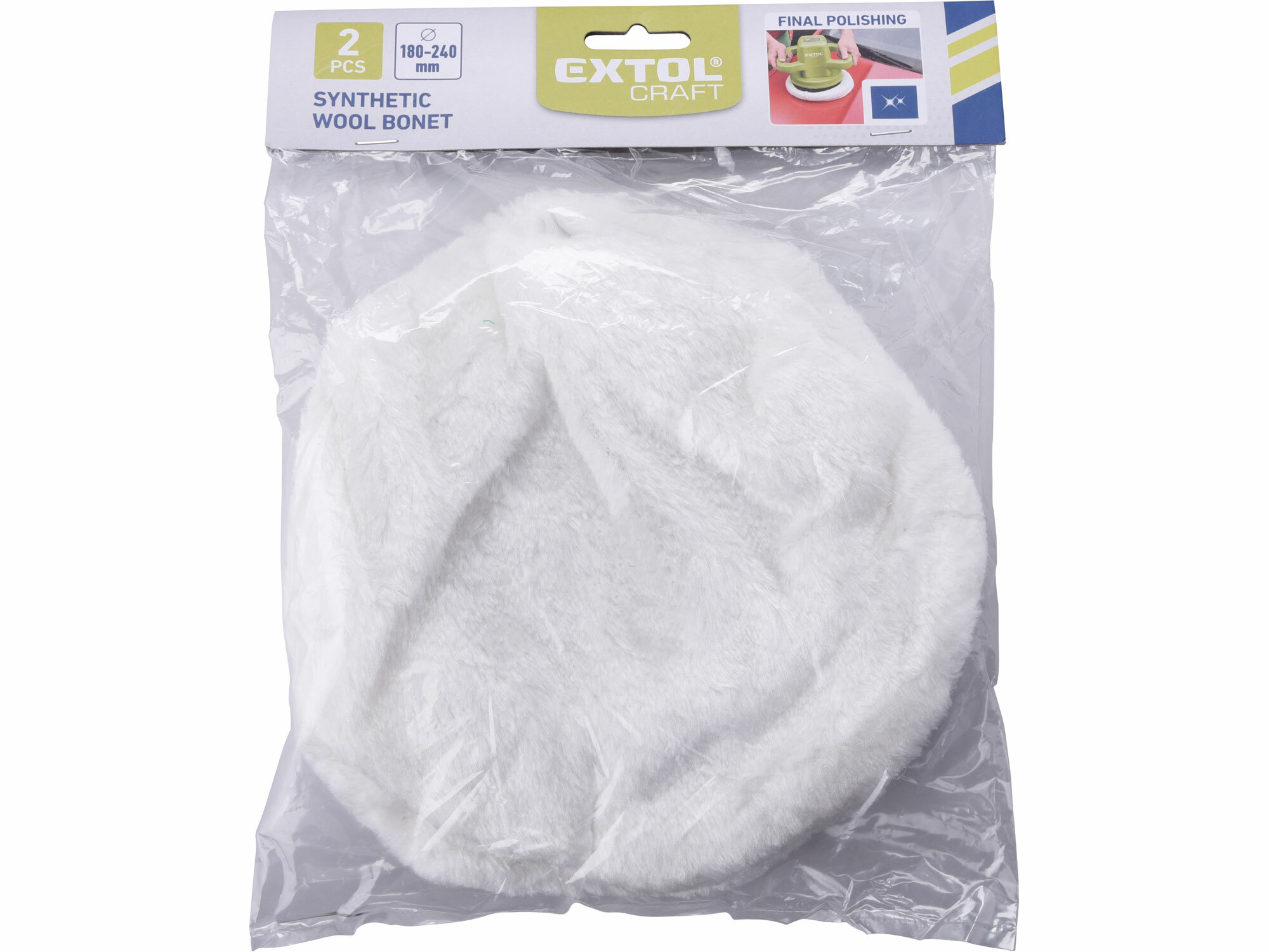 EXTOL CRAFT 10631 Rúno leštiace, 240mm, materiál: syntetická vlna